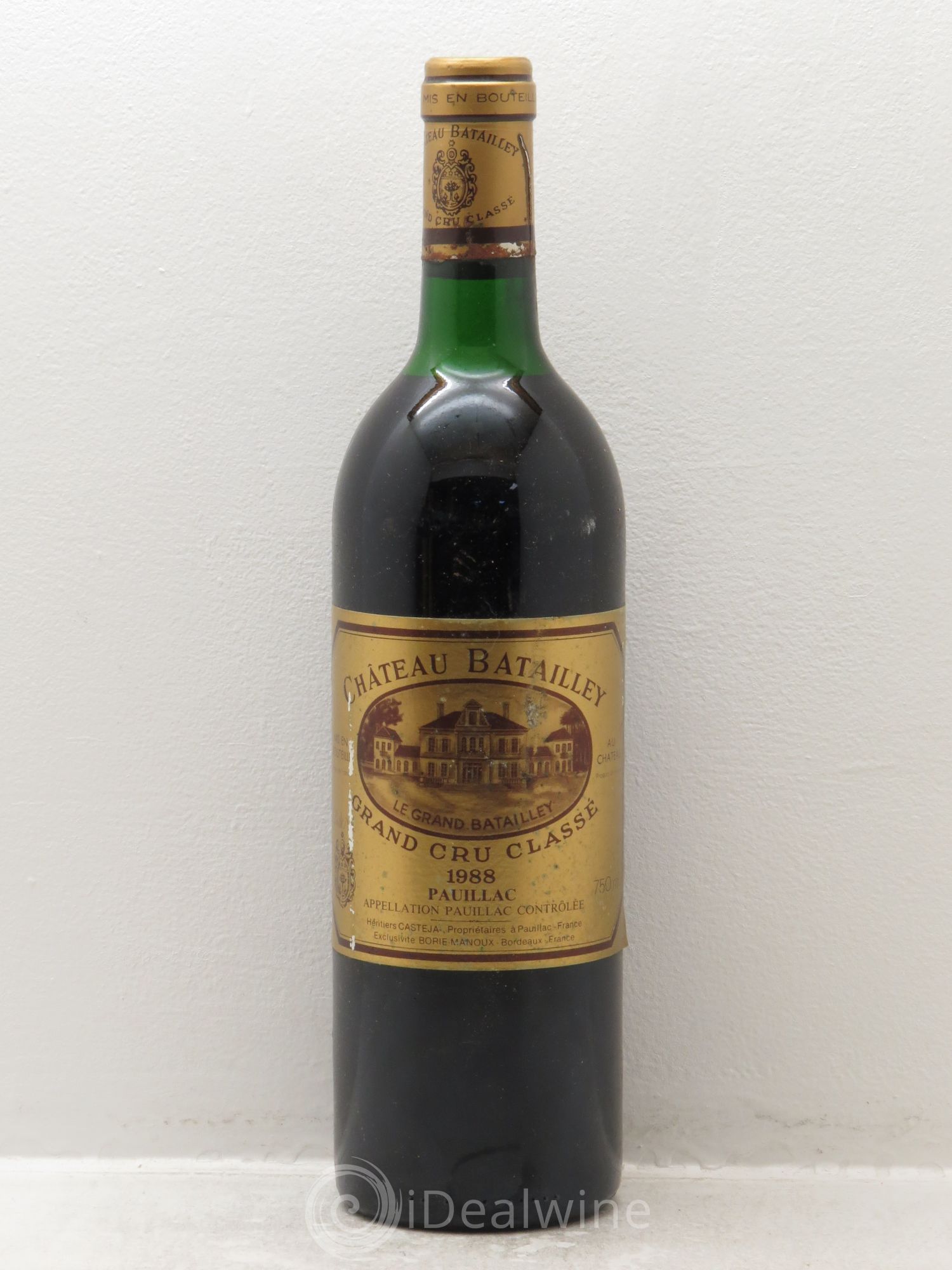 Château Batailley 5ème Grand Cru Classé 1988 - Lot de 6 bouteilles - 0