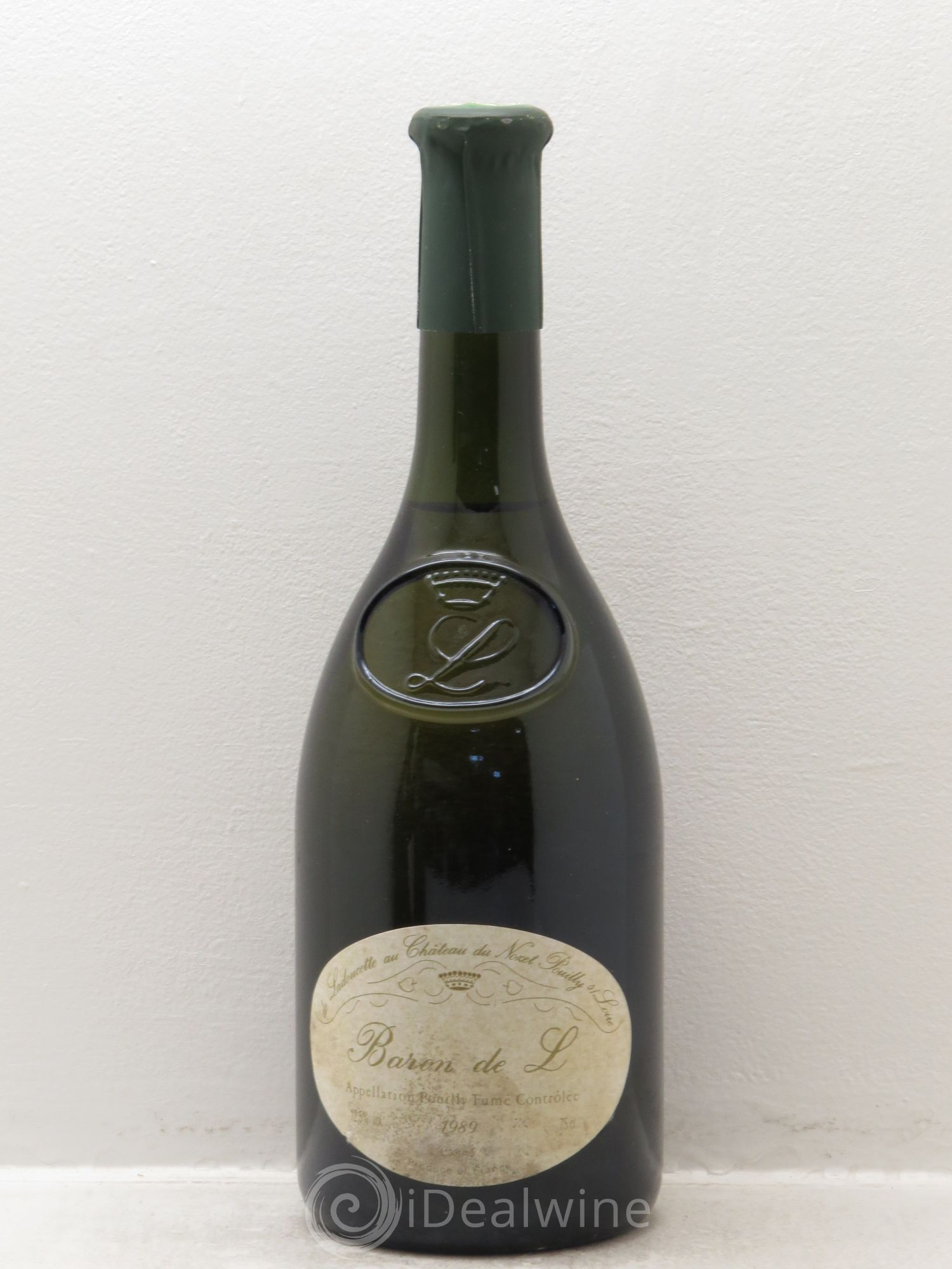 Pouilly-Fumé Baron de L Patrick de Ladoucette 1989 - Lot de 6 bouteilles - 0