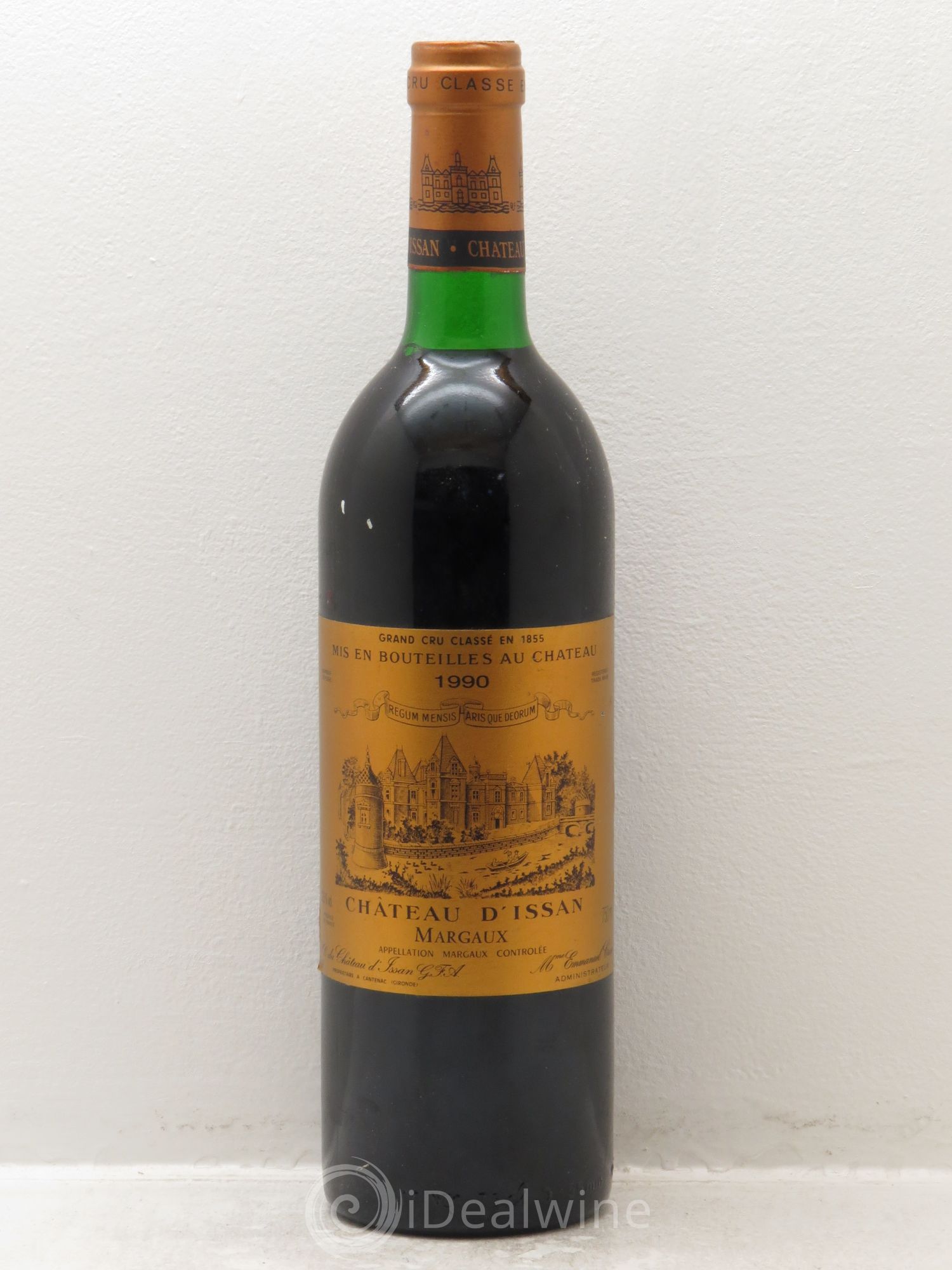 Château d'Issan 3ème Grand Cru Classé 1990 - Lot de 1 bouteille - 0