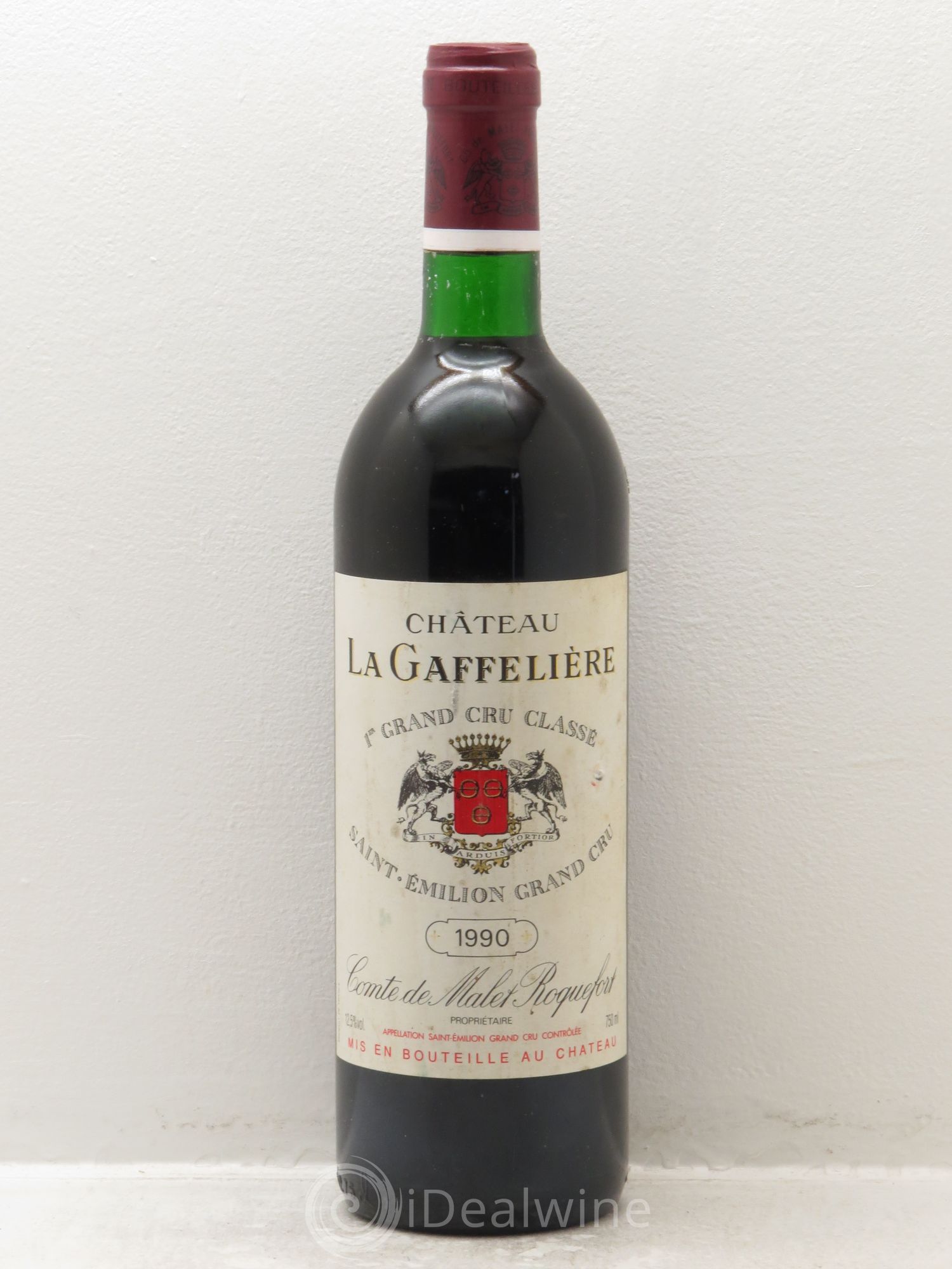 Château la Gaffelière 1er Grand Cru Classé B 1990 - Lot de 1 bouteille - 0