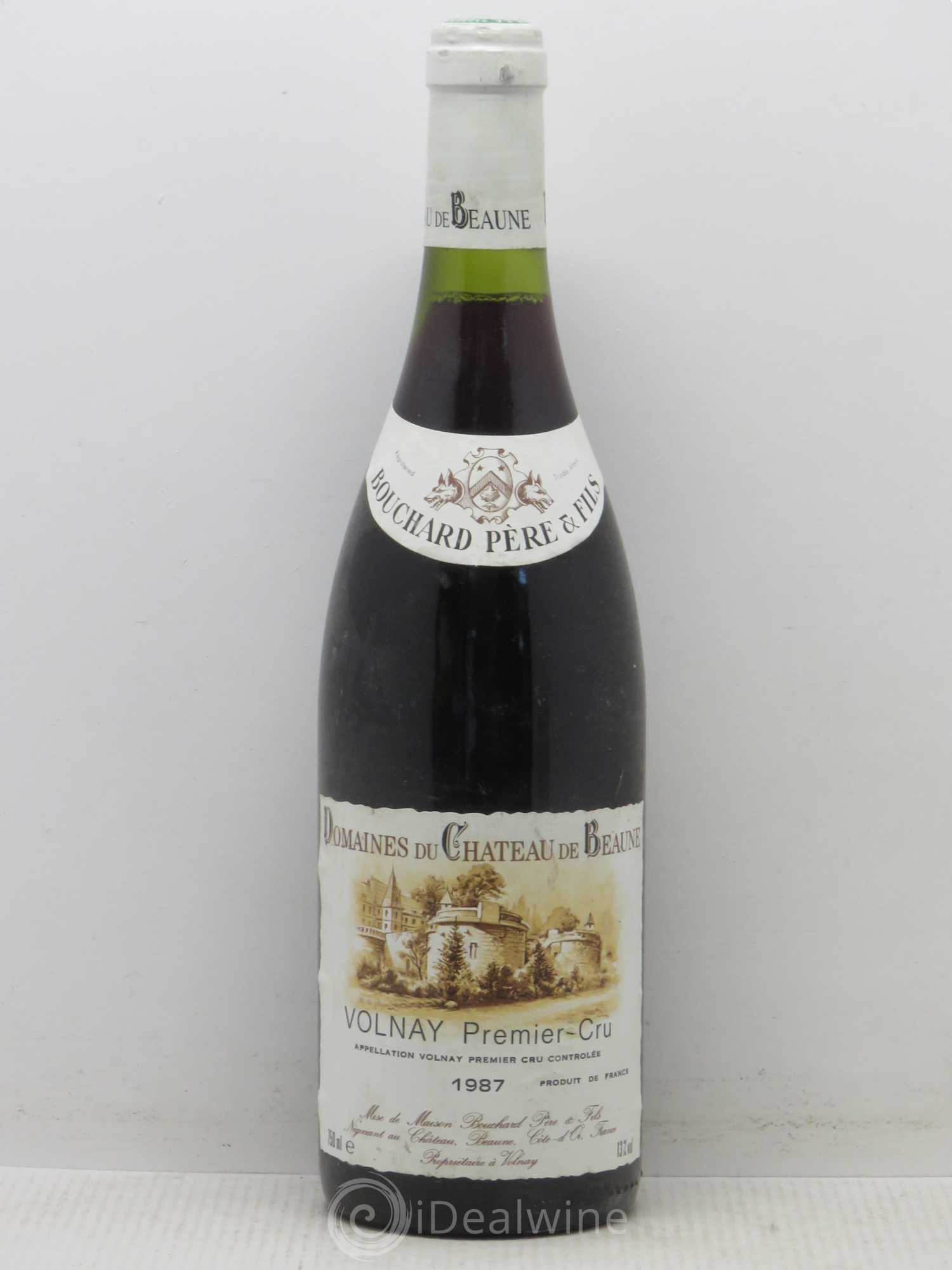 Volnay 1er Cru Chateau de Beaune Bouchard 1987 - Posten von 1 Flasche - 0