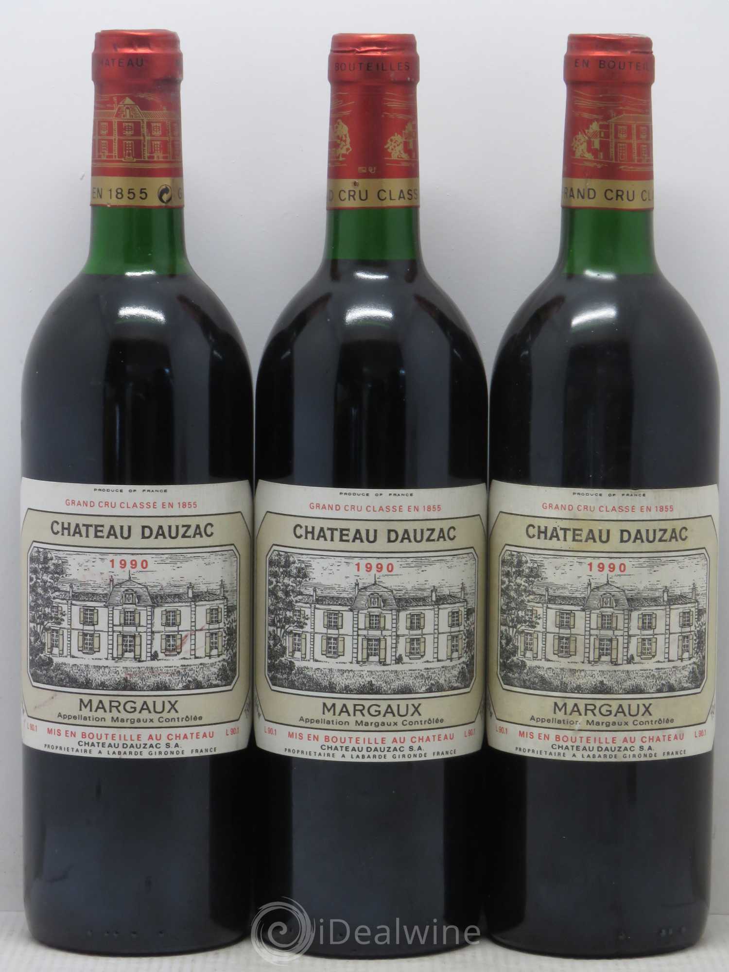 Château Dauzac 5ème Grand Cru Classé 1990 - Lot de 6 bouteilles - 2
