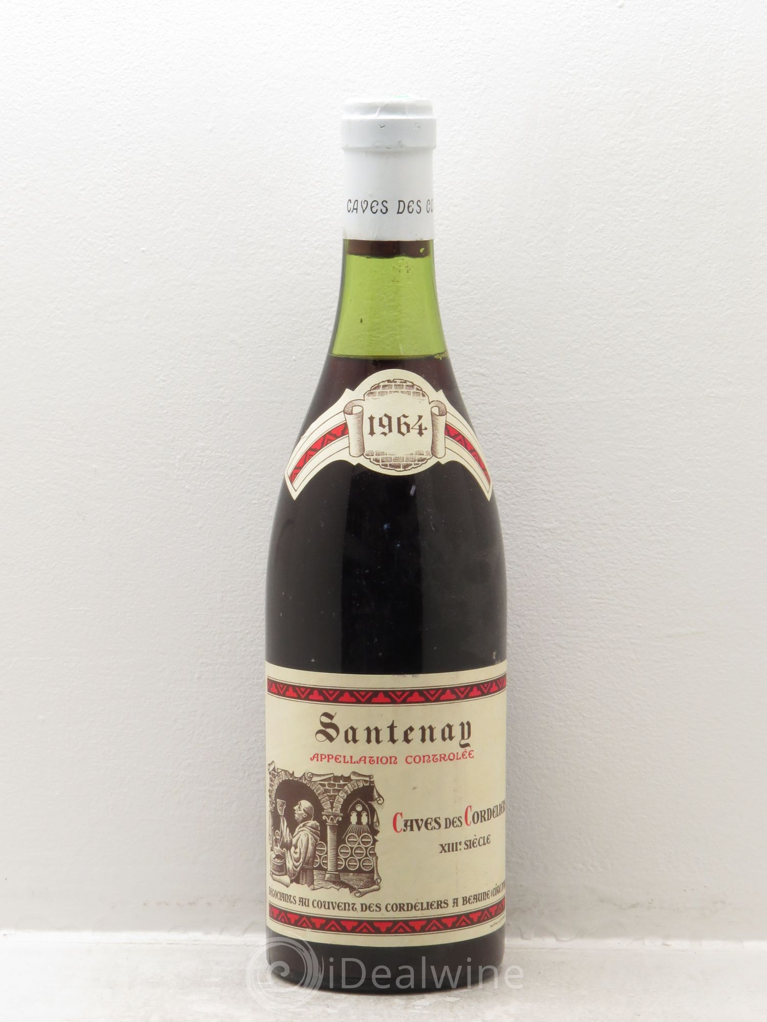 Santenay caves des cordeliers 1964 - Posten von 1 Flasche - 0