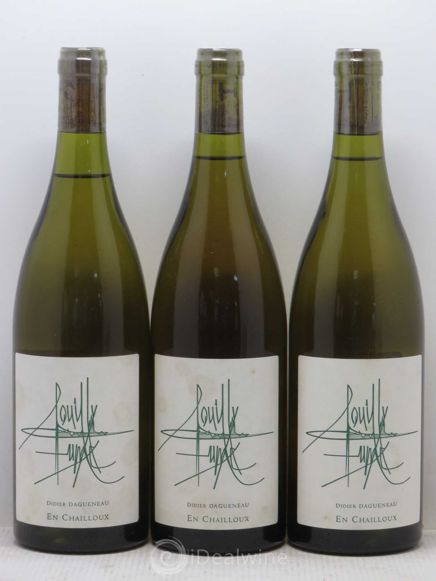 Pouilly-Fumé En Chailloux Dagueneau 1996 - Lot de 3 bouteilles - 0