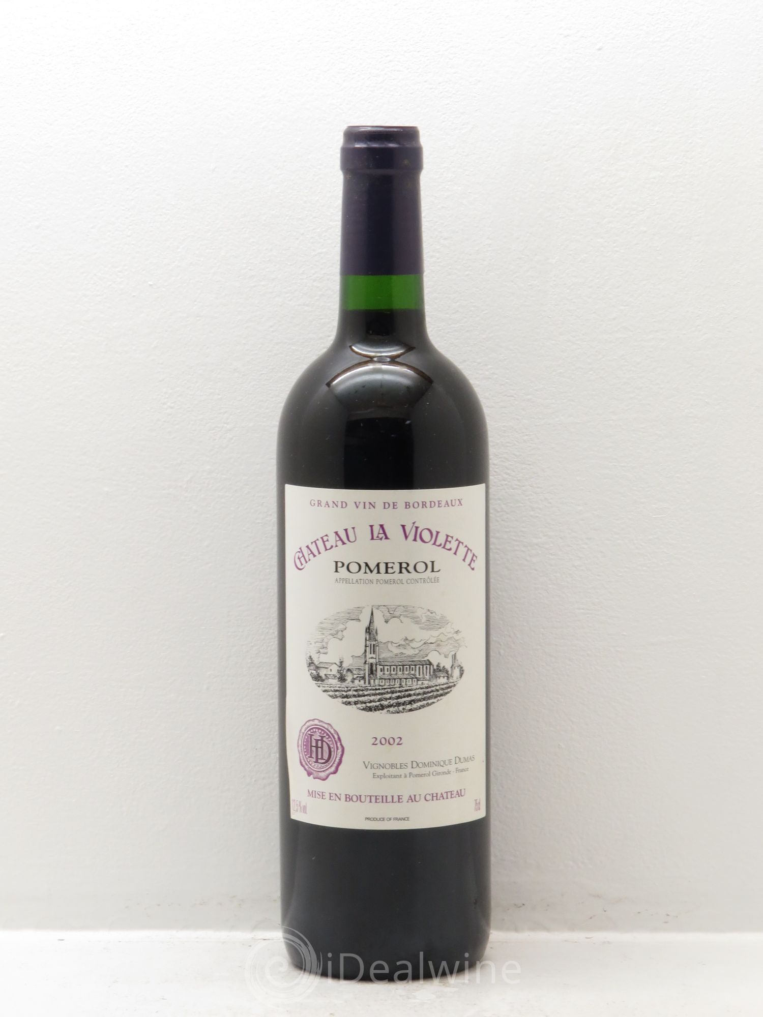 Château la Violette 2002 - Lot de 6 bouteilles - 0