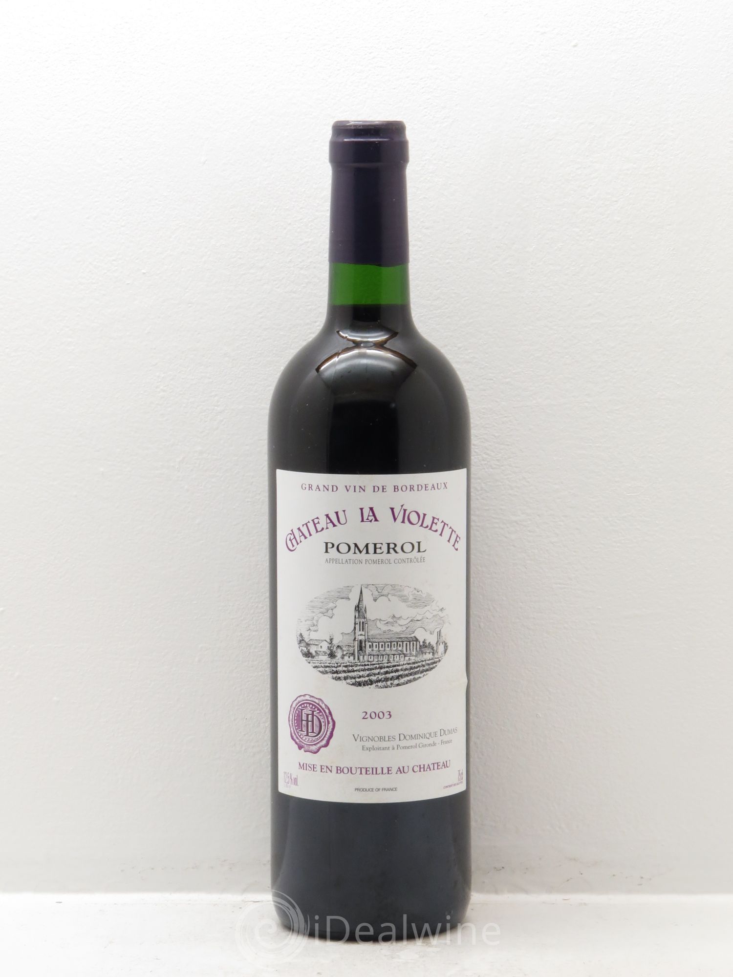 Château la Violette 2003 - Lot de 12 bouteilles - 0