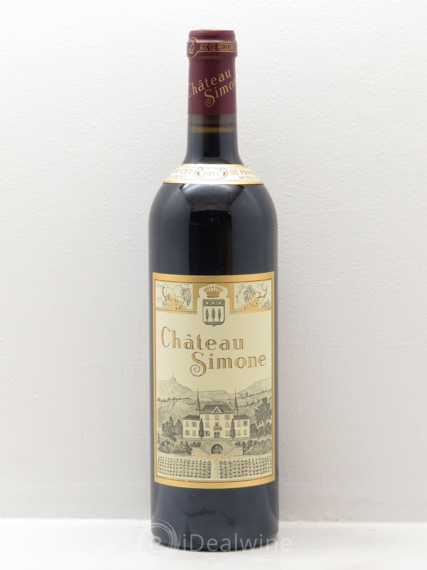 Palette Château Simone Famille Rougier 2011 - Posten von 1 Flasche - 0