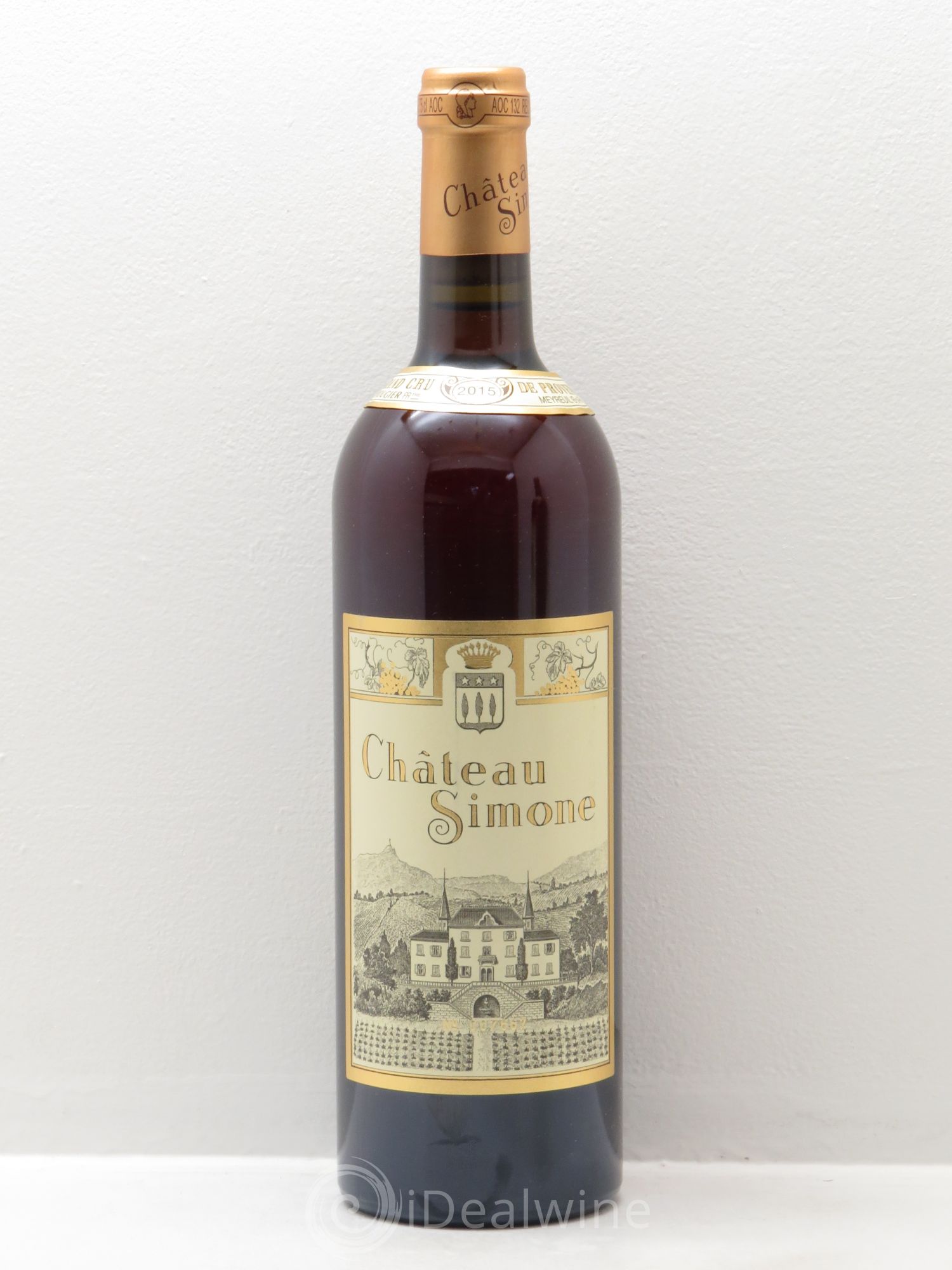 Palette Château Simone Famille Rougier 2015 - Lot de 1 bouteille - 0