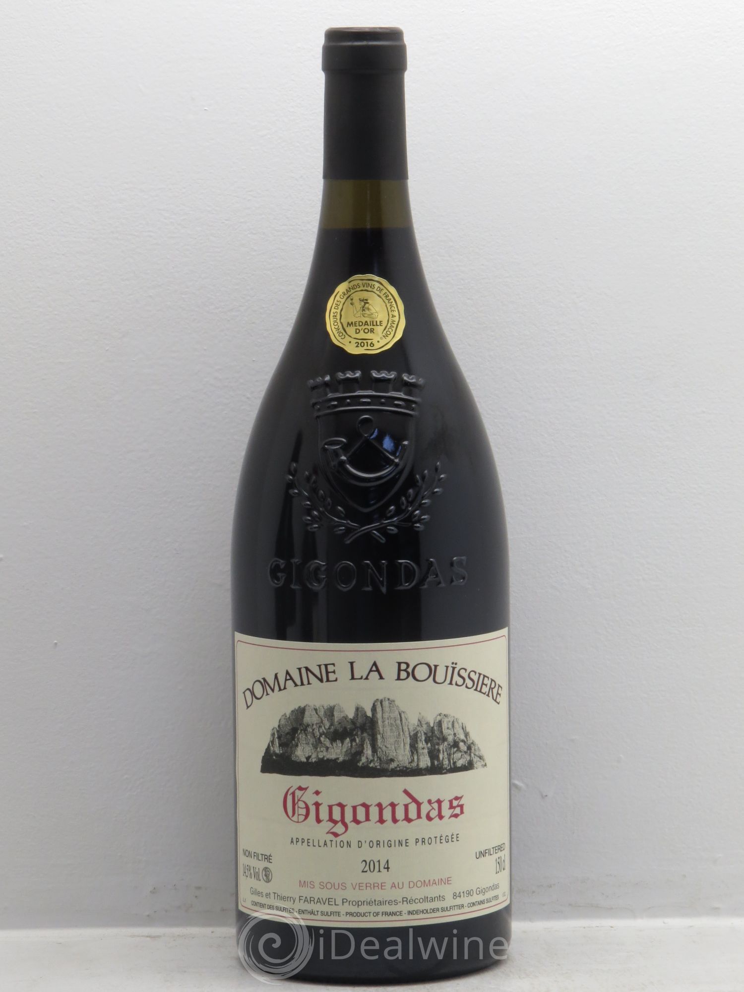 Gigondas La Bouïssière 2014 - Lot de 1 magnum - 0