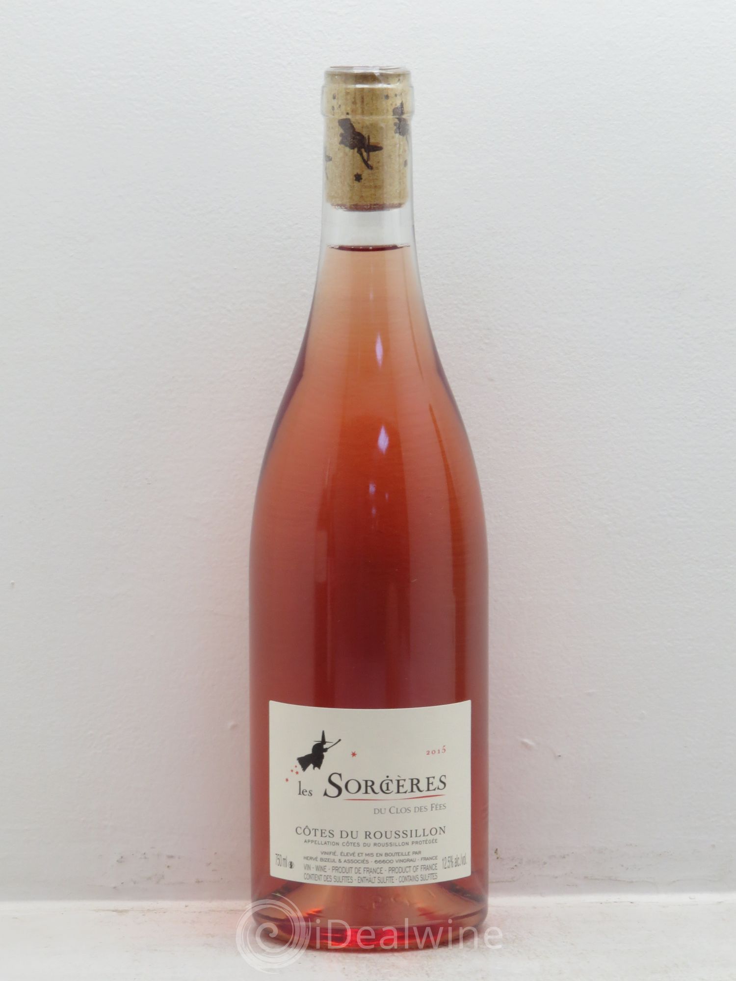 Côtes du Roussillon Clos des Fées L'apprentie Sorcière Hervé Bizeul 2015 - Lot de 1 bouteille - 0