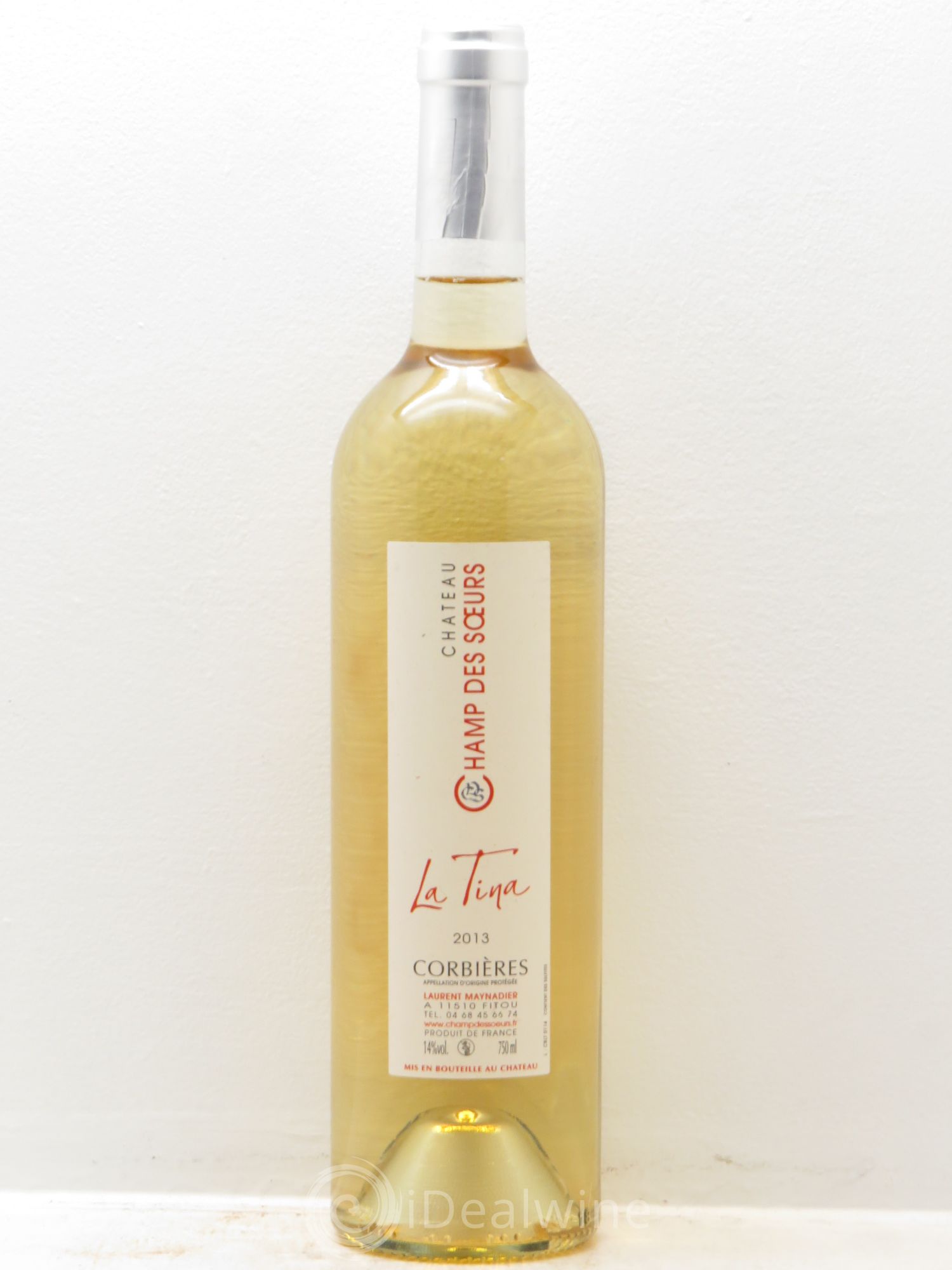 Corbières La Tina Champ des Soeurs 2013 - Lot de 1 bouteille - 0