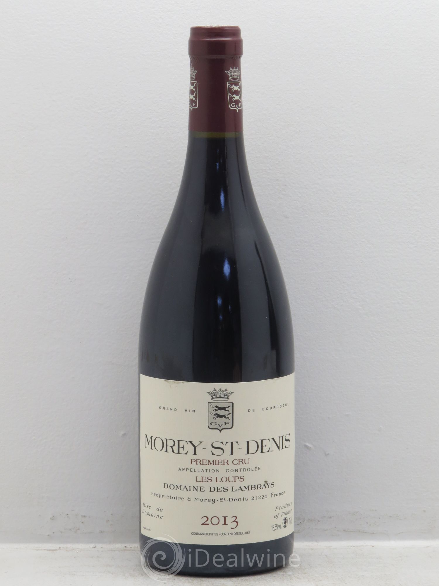Morey-Saint-Denis 1er Cru Les Loups Domaine des Lambrays 2013 - Lot de 1 bouteille - 0