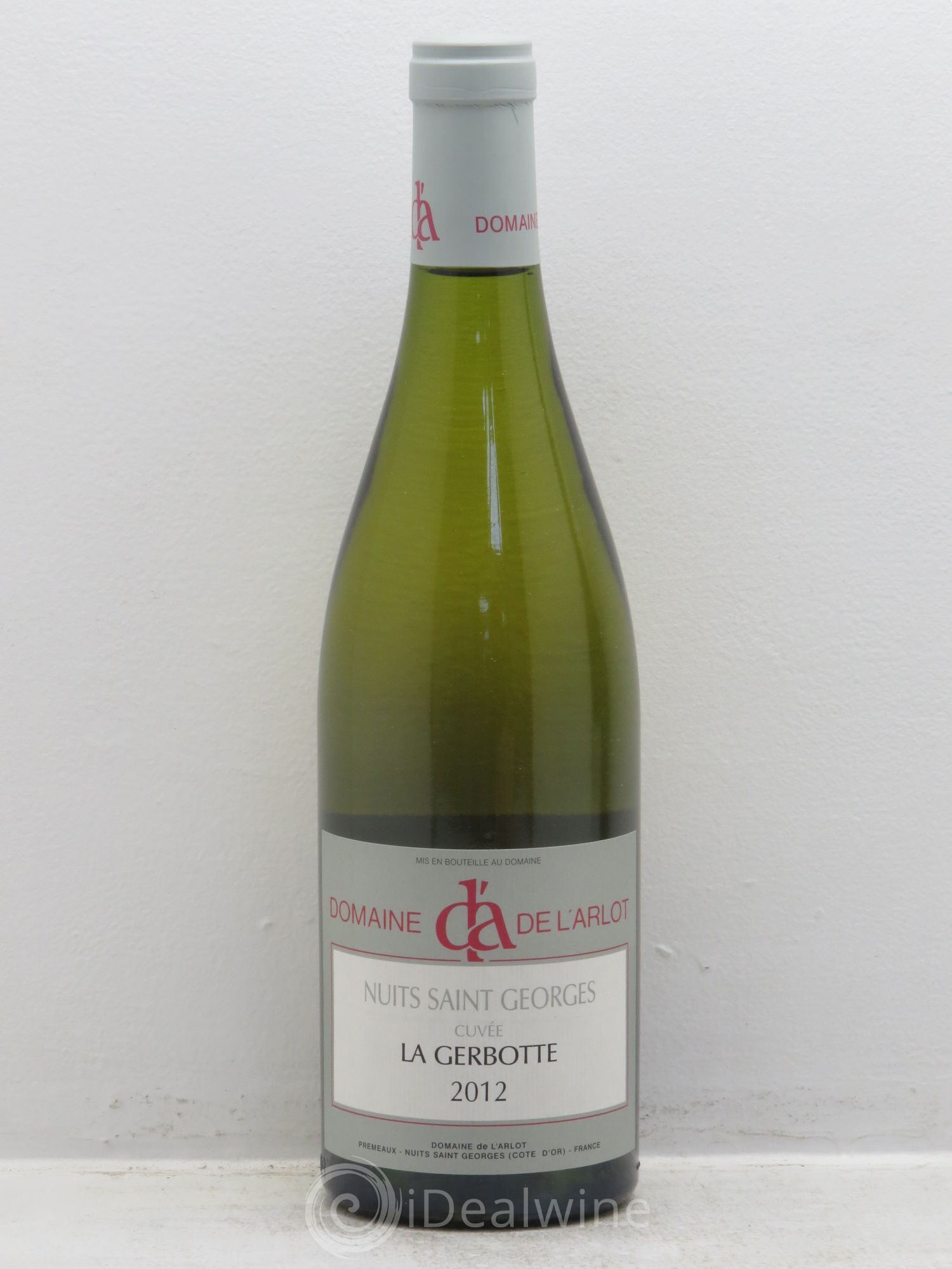 Nuits-Saint-Georges La Gerbotte Domaine de l'Arlot 2012 - Lot de 1 bouteille - 0