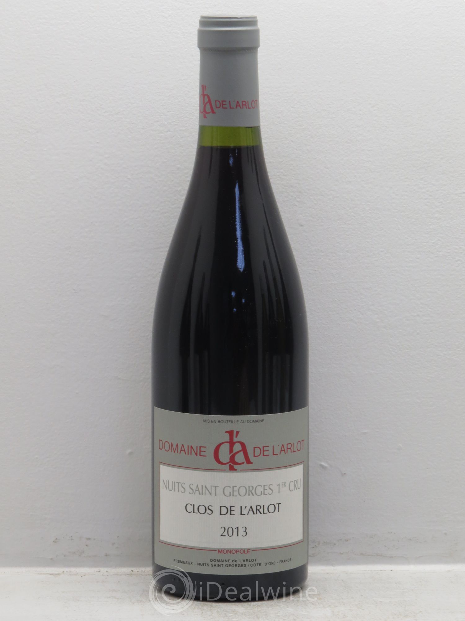 Nuits-Saint-Georges 1er Cru Clos de l'Arlot Domaine de l'Arlot 2013 - Lot de 1 bouteille - 0