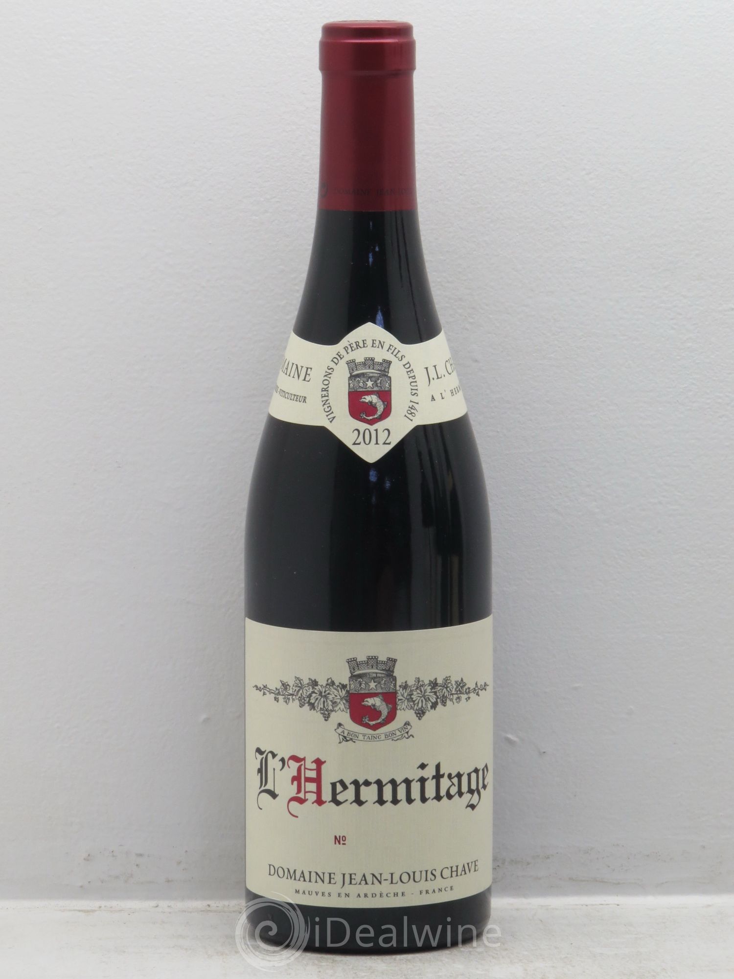 Hermitage Jean-Louis Chave 2012 - Lot de 1 bouteille - 0