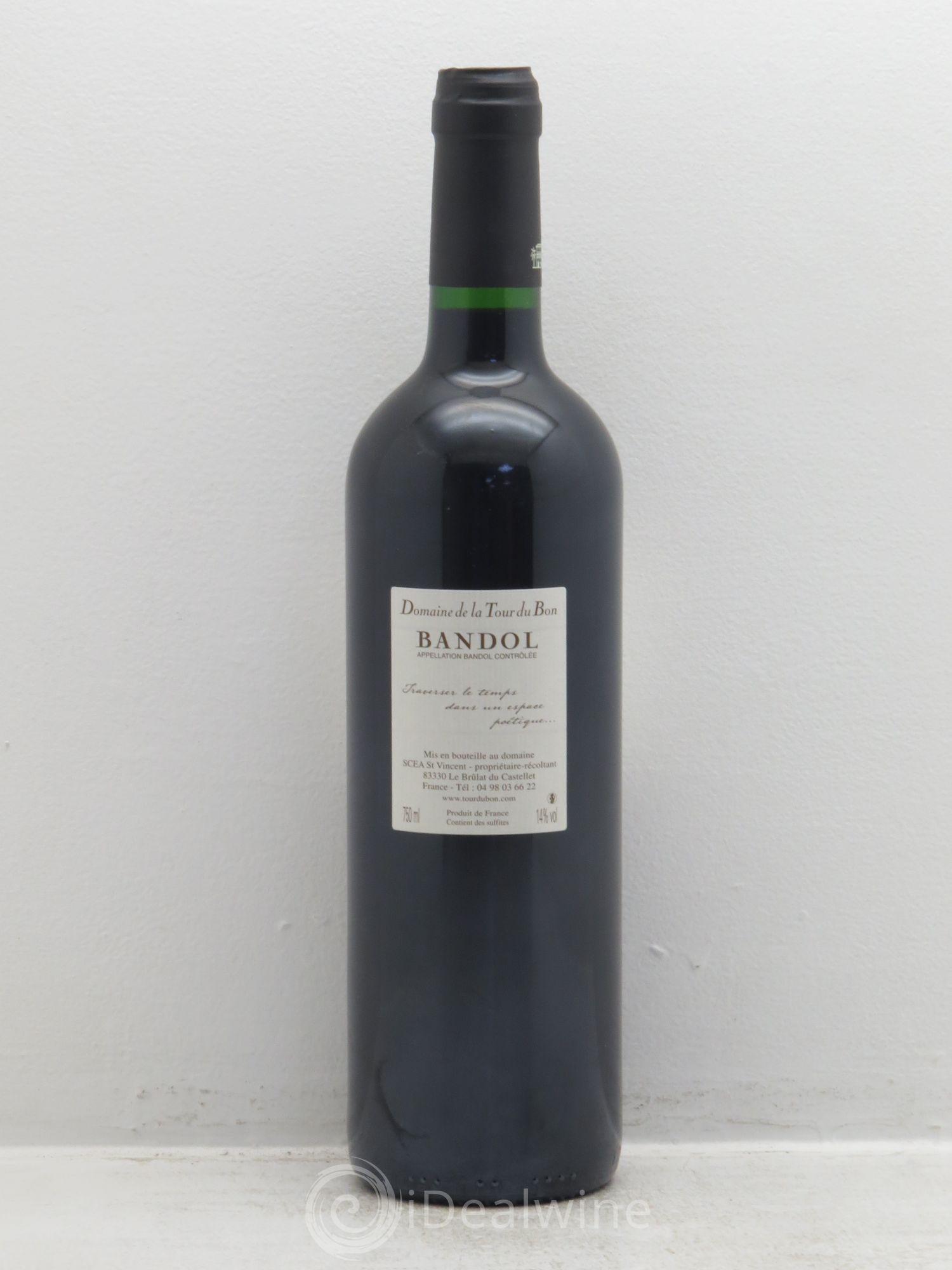 Bandol La Tour du Bon Agnès Henry 2013 - Lot de 1 bouteille - 1