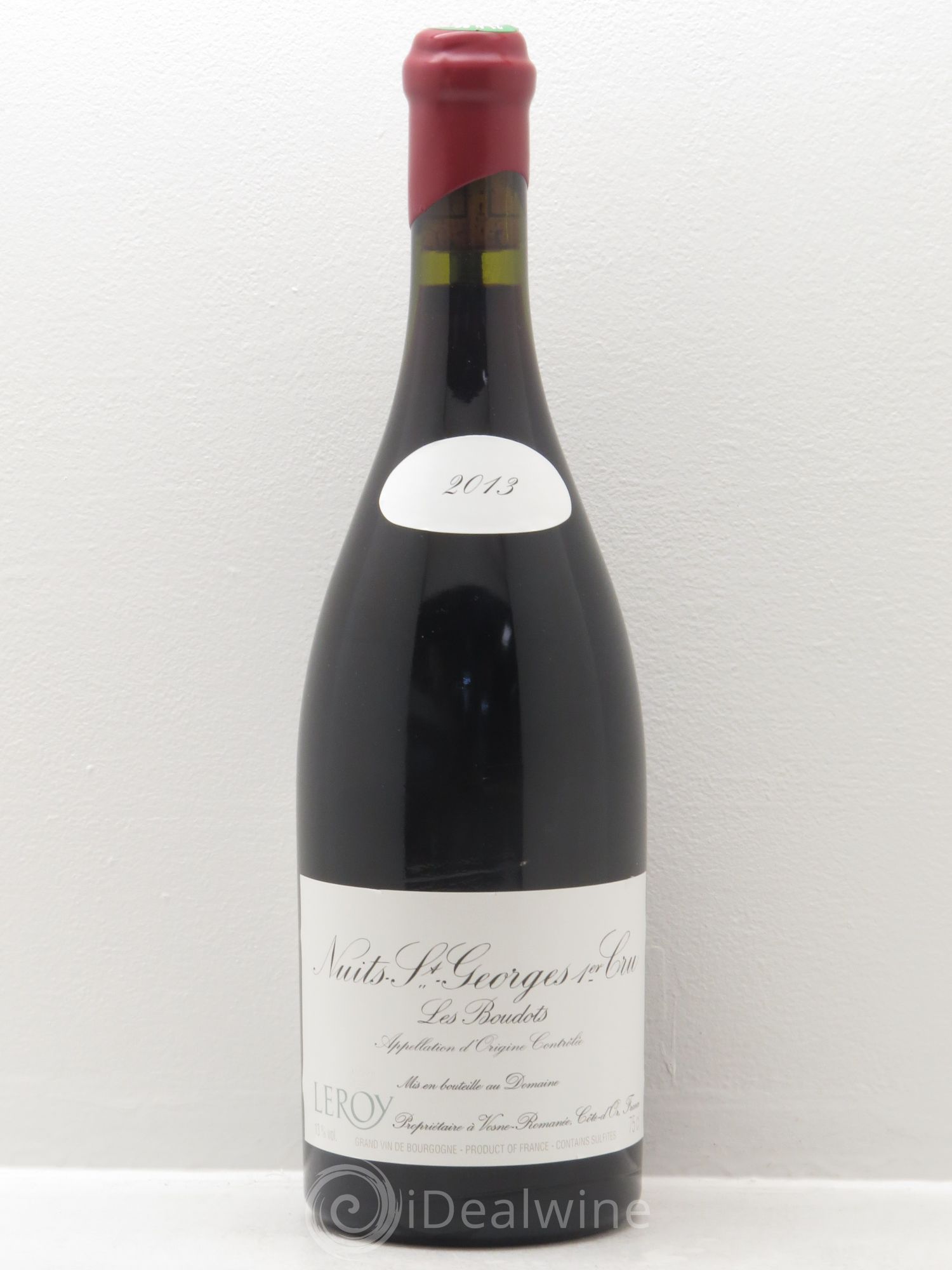Nuits-Saint-Georges 1er Cru Aux Boudots Leroy (Domaine) 2013 - Lot de 1 bouteille - 0