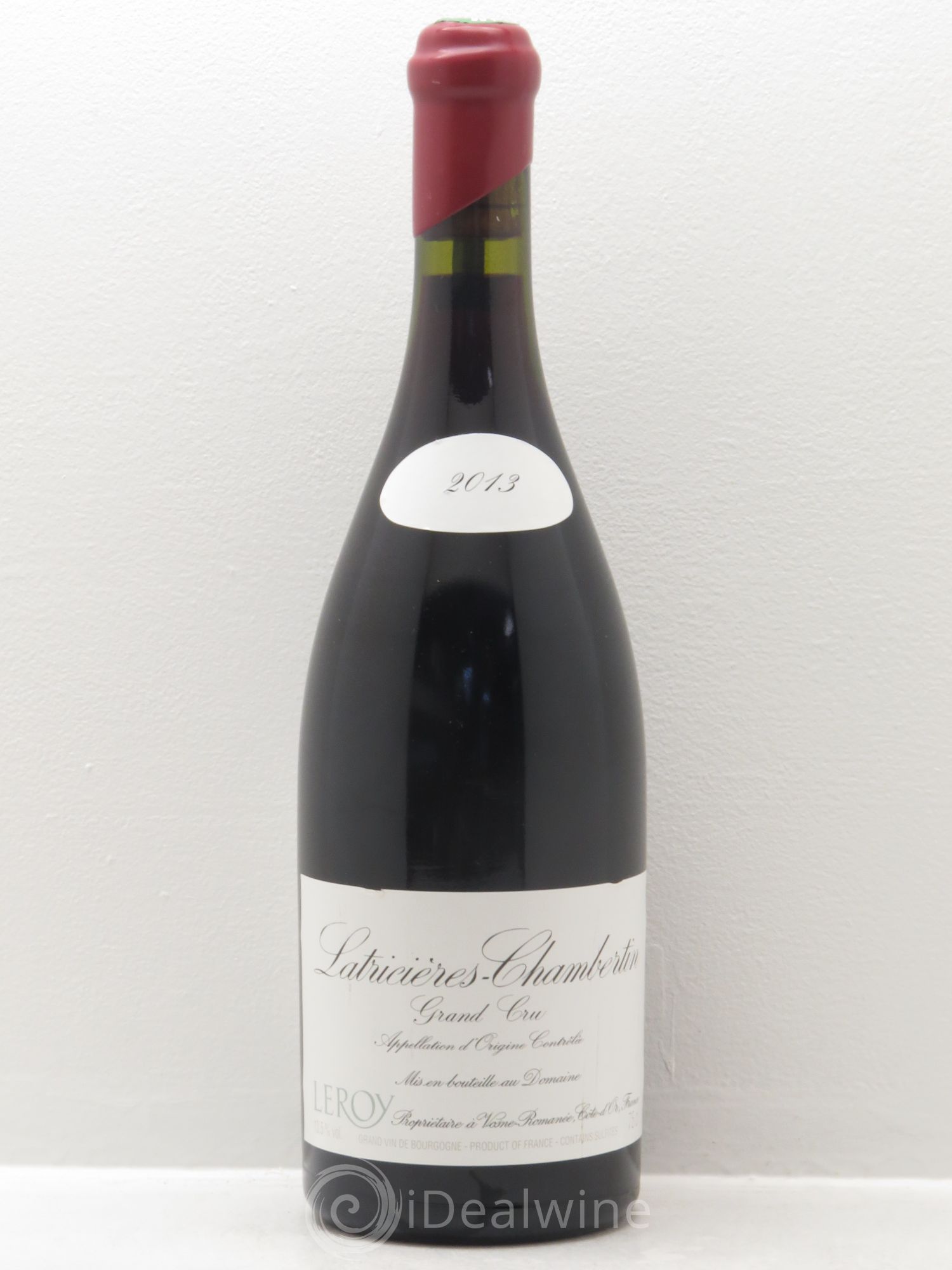 Latricières-Chambertin Grand Cru Leroy (Domaine) 2013 - Lot de 1 bouteille - 0