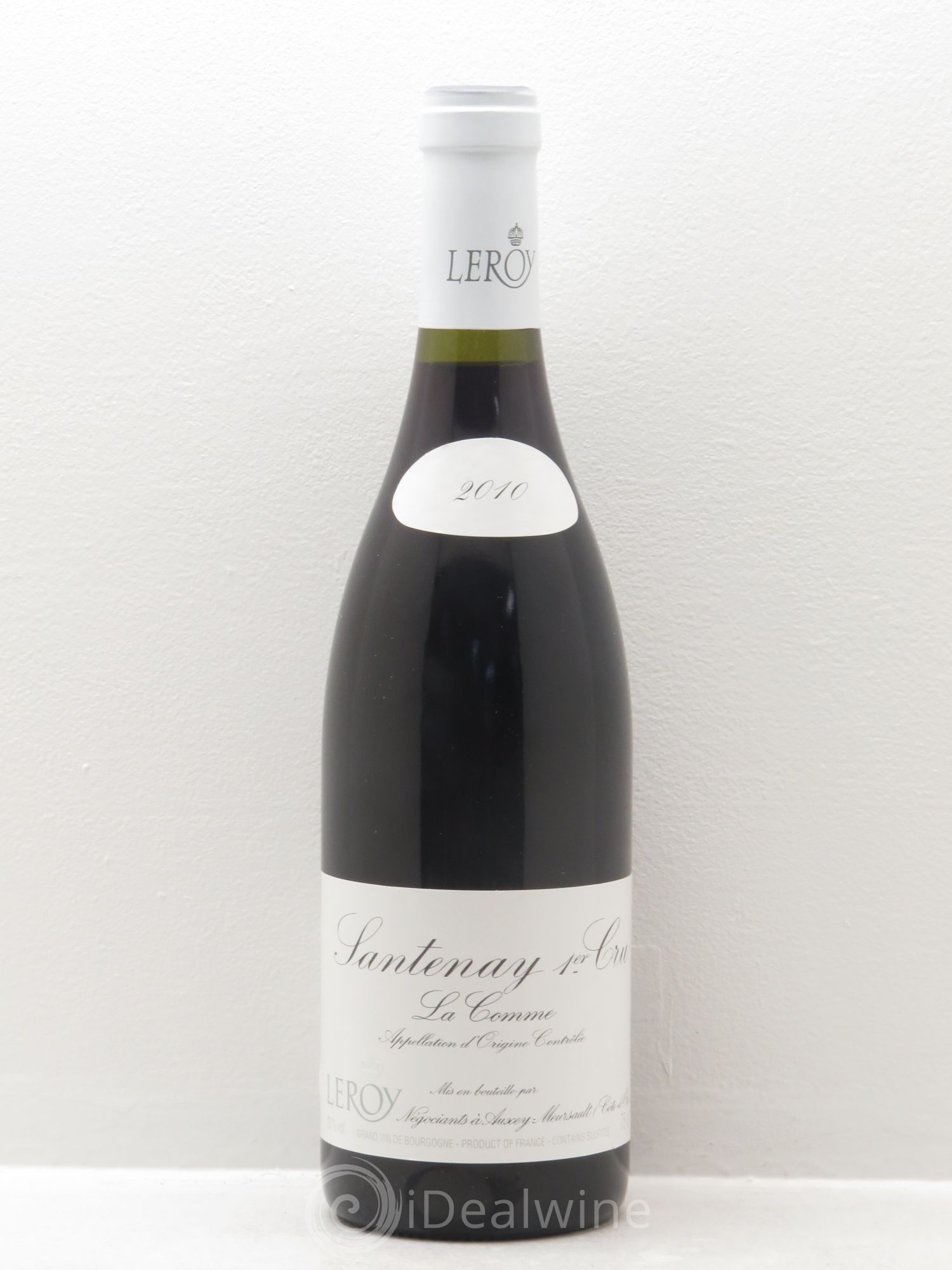 Santenay 1er Cru La Comme Leroy SA 2010 - Lot de 1 bouteille - 0