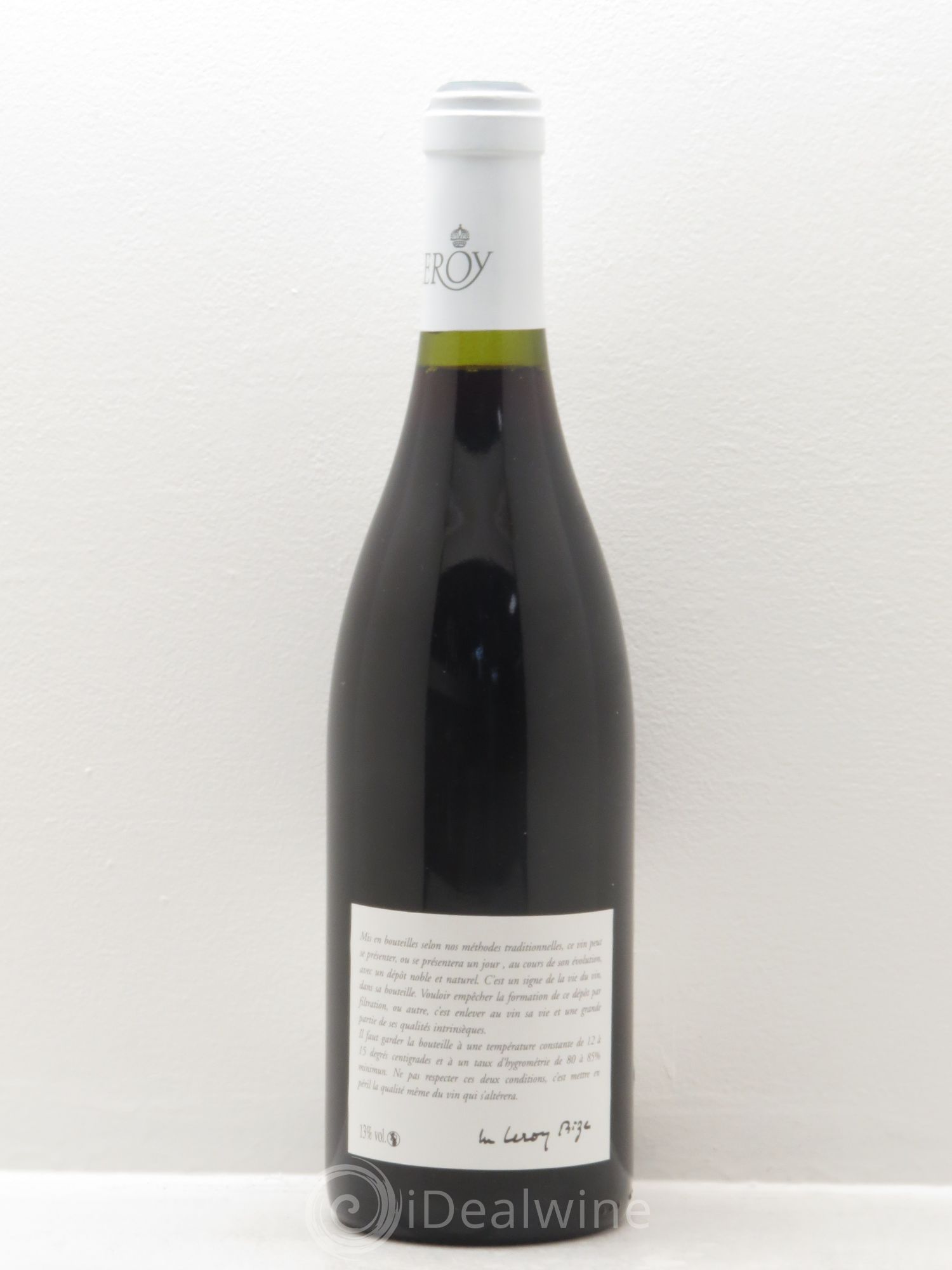 Santenay 1er Cru La Comme Leroy SA 2009 - Lot de 1 bouteille - 1
