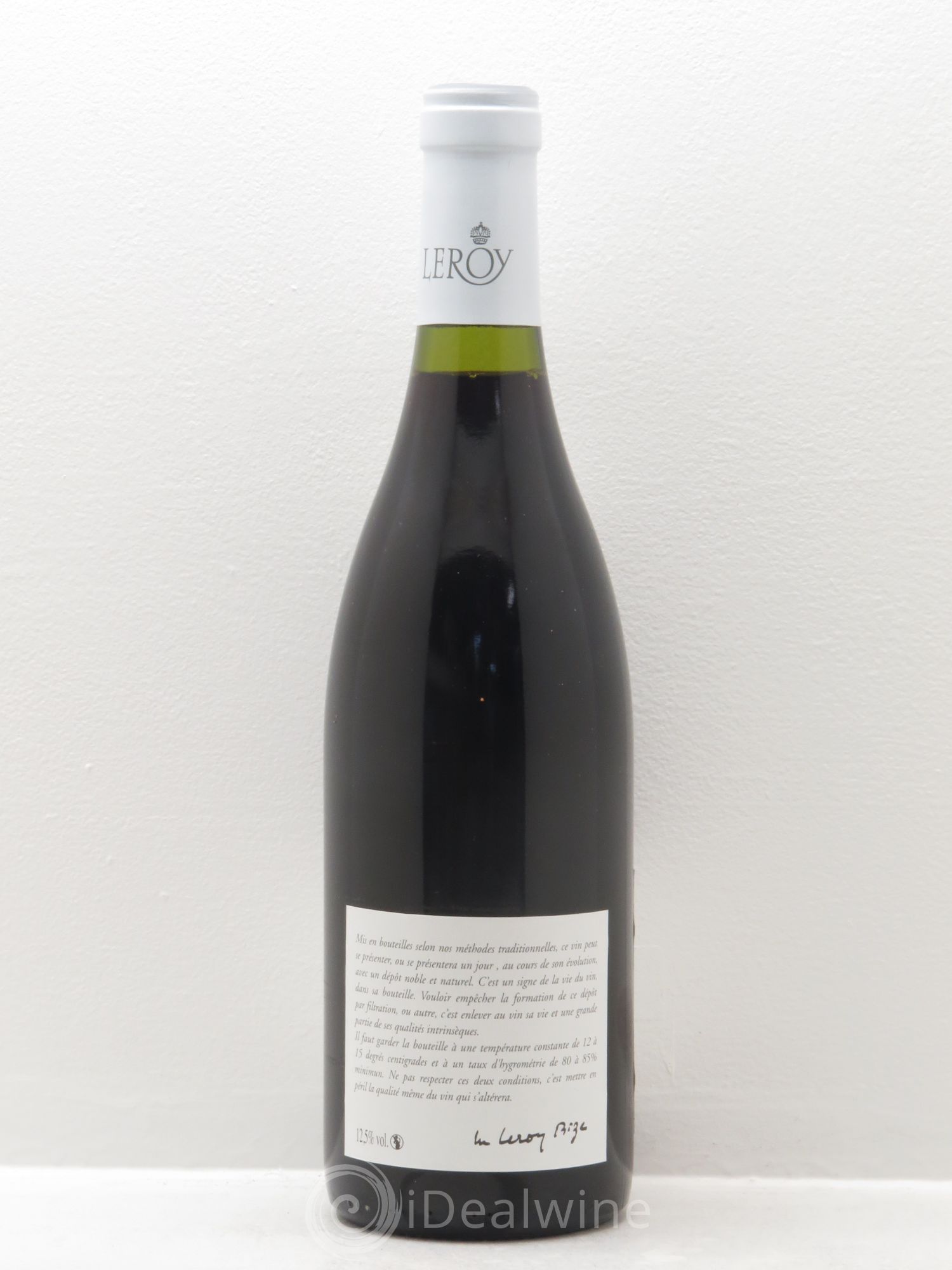 Bourgogne Leroy SA 2003 - Lot de 1 bouteille - 1