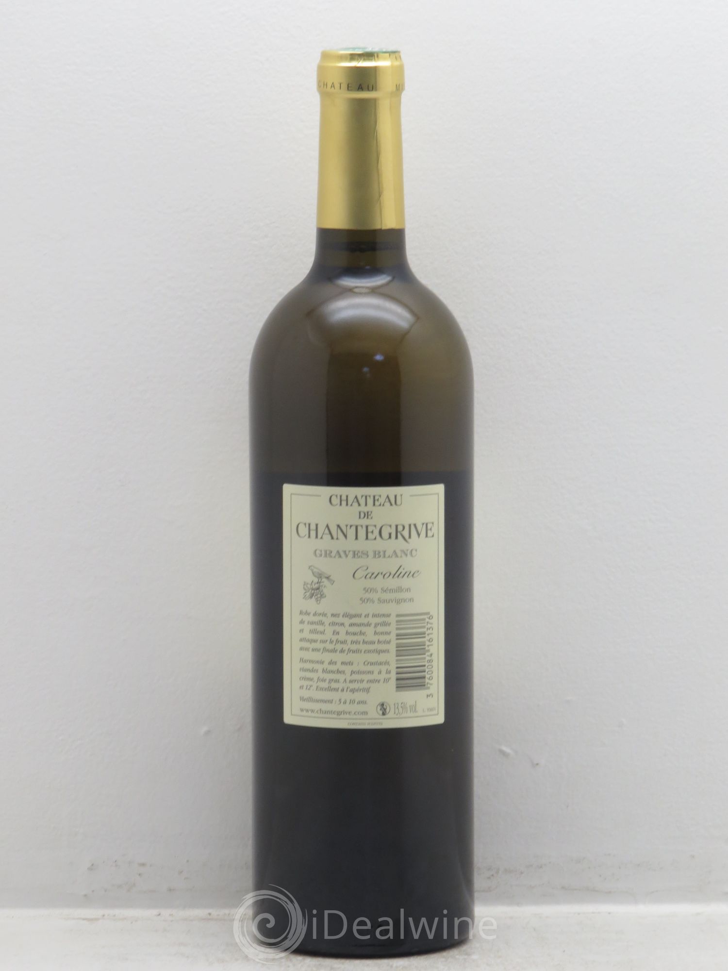 Château de Chantegrive Cuvée Caroline 2010 - Lot de 1 bouteille - 1