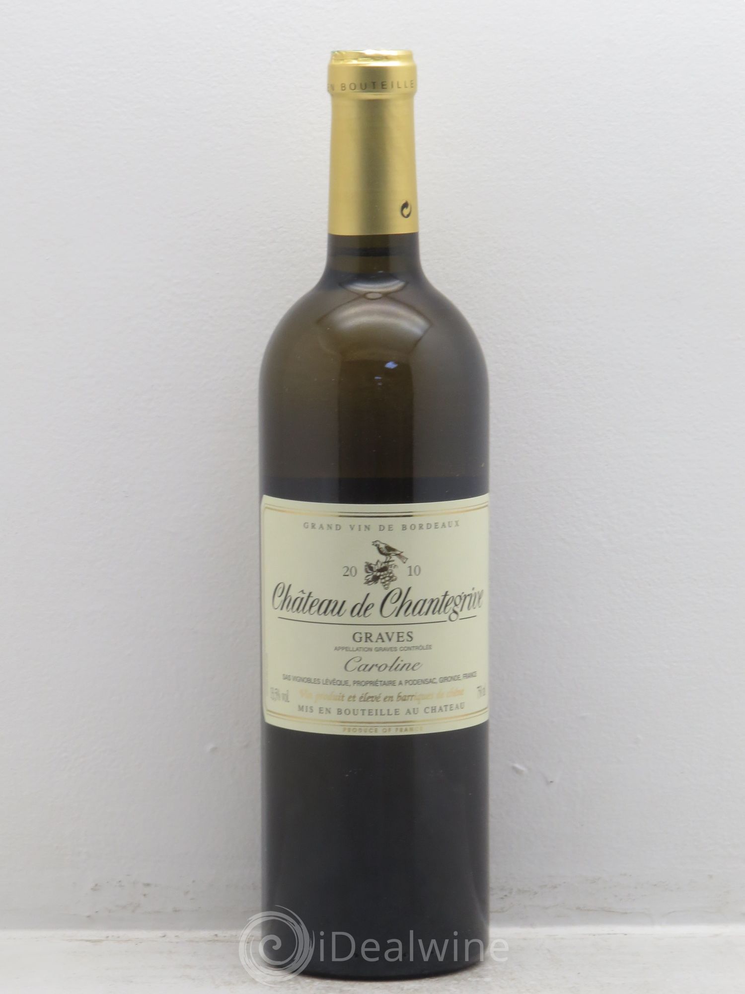 Château de Chantegrive Cuvée Caroline 2010 - Lot de 1 bouteille - 0