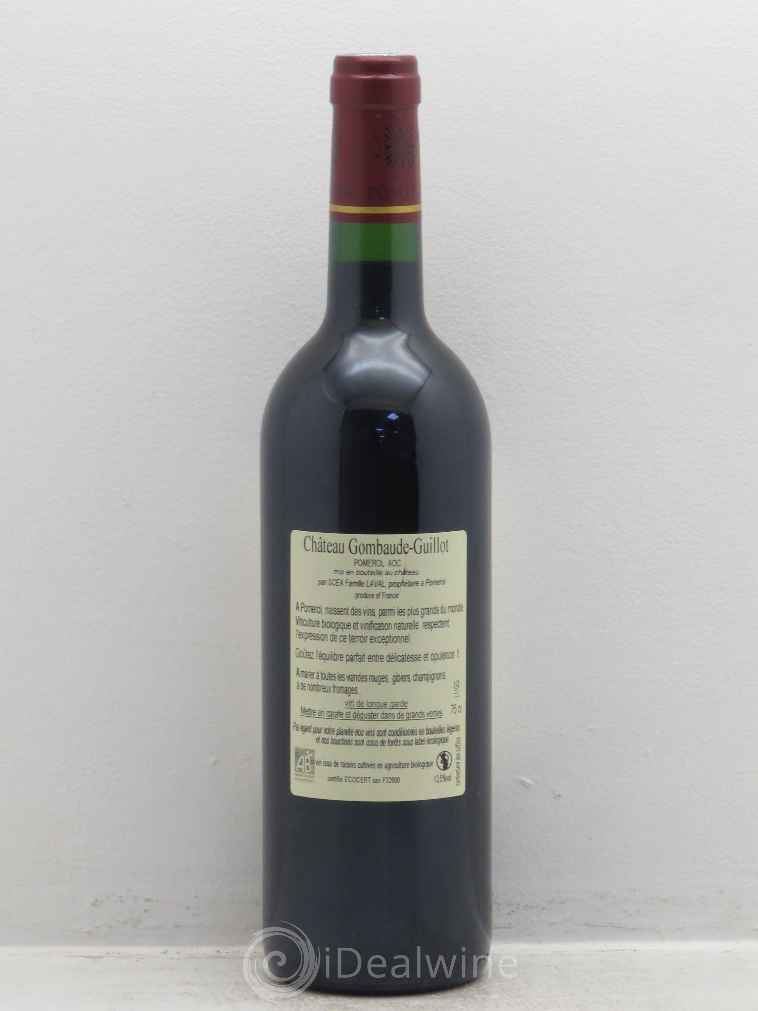 Château Gombaude Guillot 2009 - Lot de 1 bouteille - 1