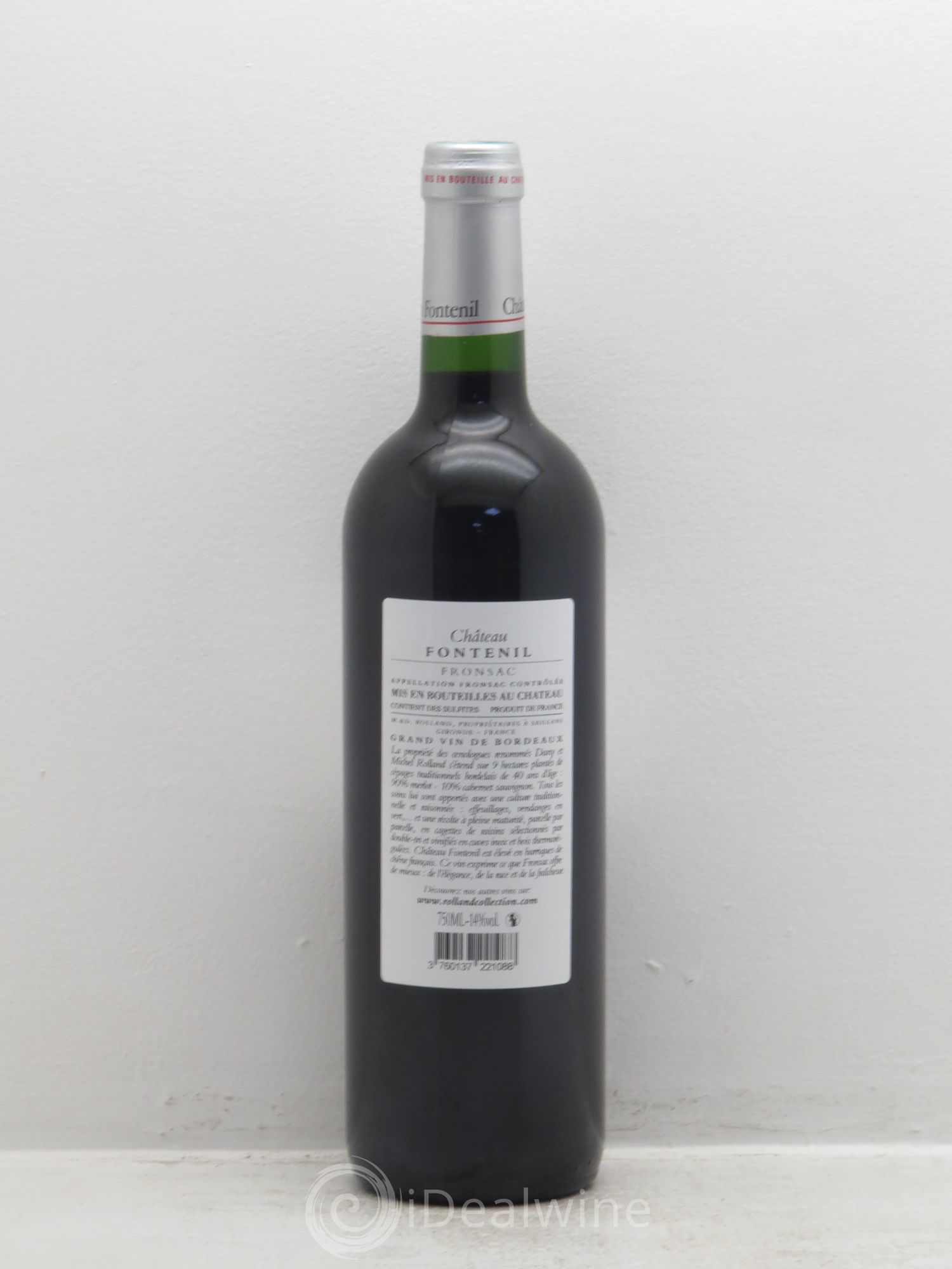 Château Fontenil 2008 - Lot de 1 bouteille - 1