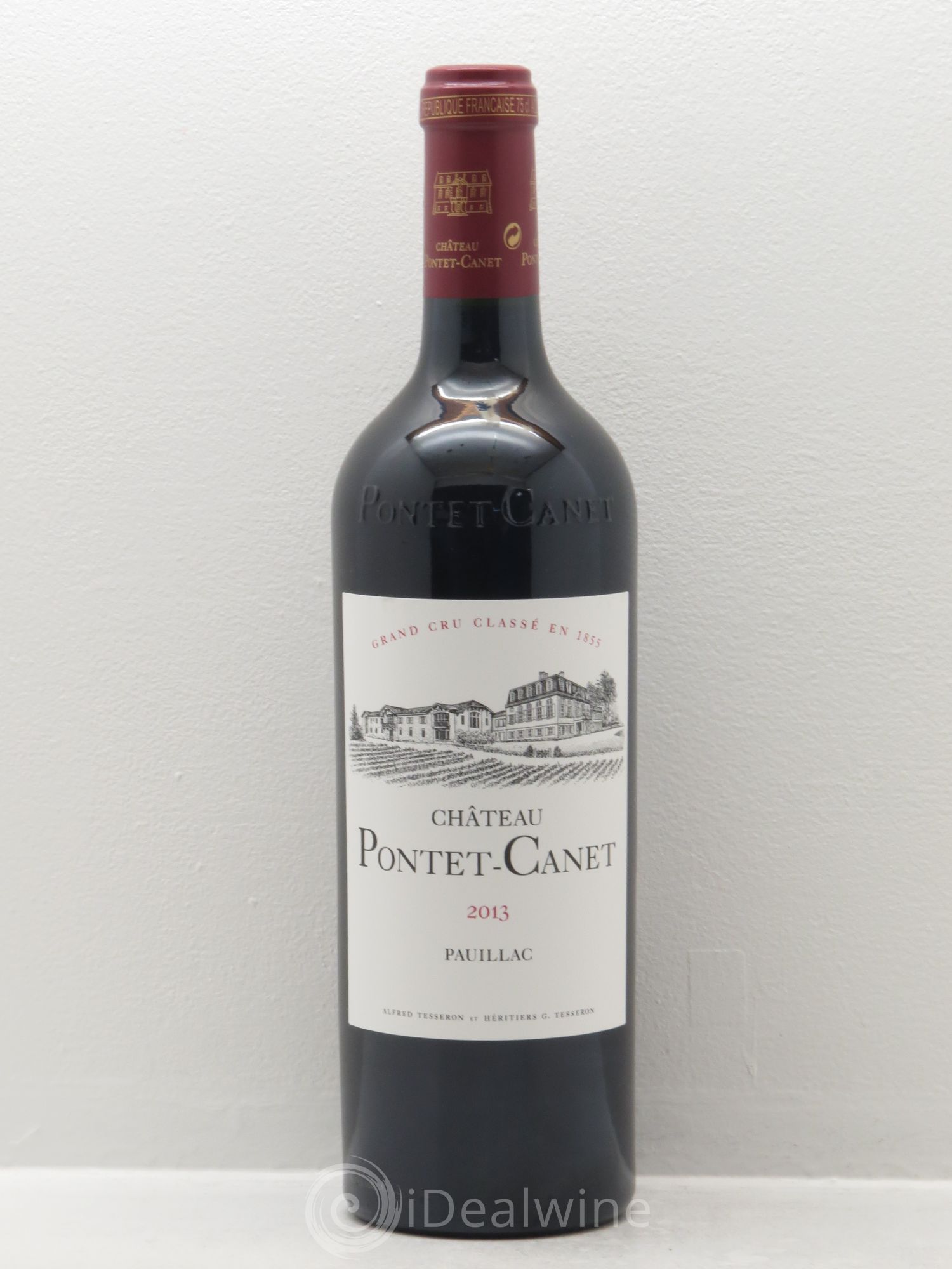 Château Pontet Canet 5ème Grand Cru Classé 2013 - Lot de 1 bouteille - 0