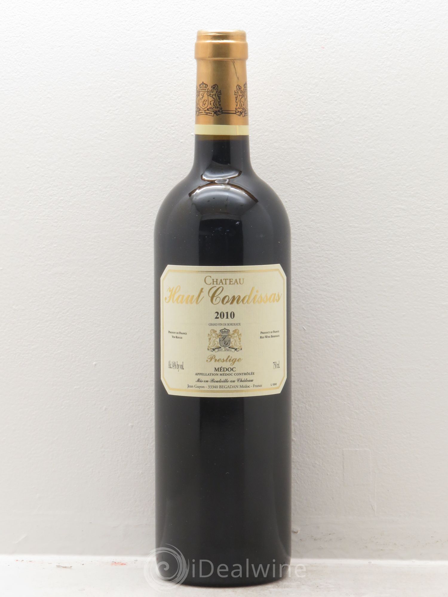 Haut-Condissas - Cuvée Prestige 2010 - Lot de 1 bouteille - 0