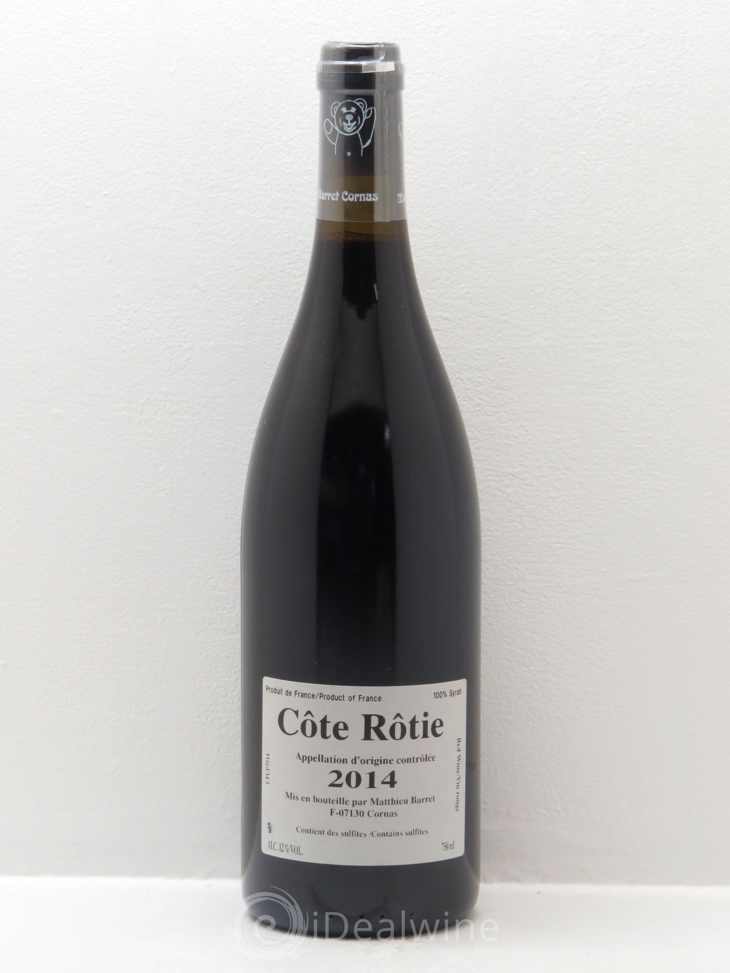 Côte-Rôtie Tupin's Coulet (Domaine du) - Matthieu Barret 2014 - Lot de 1 bouteille - 1