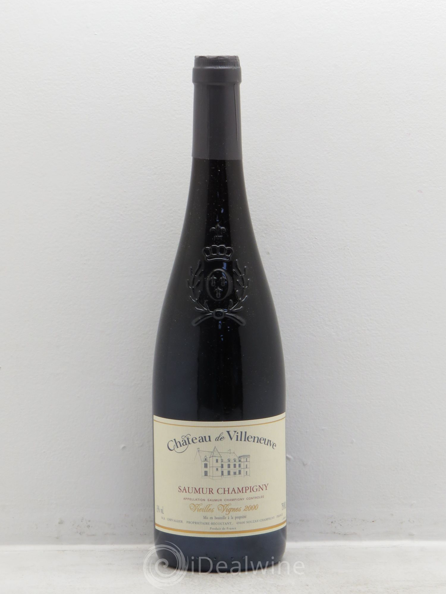 Saumur-Champigny Vieilles Vignes Château de Villeneuve 2000 - Lot de 1 bouteille - 0