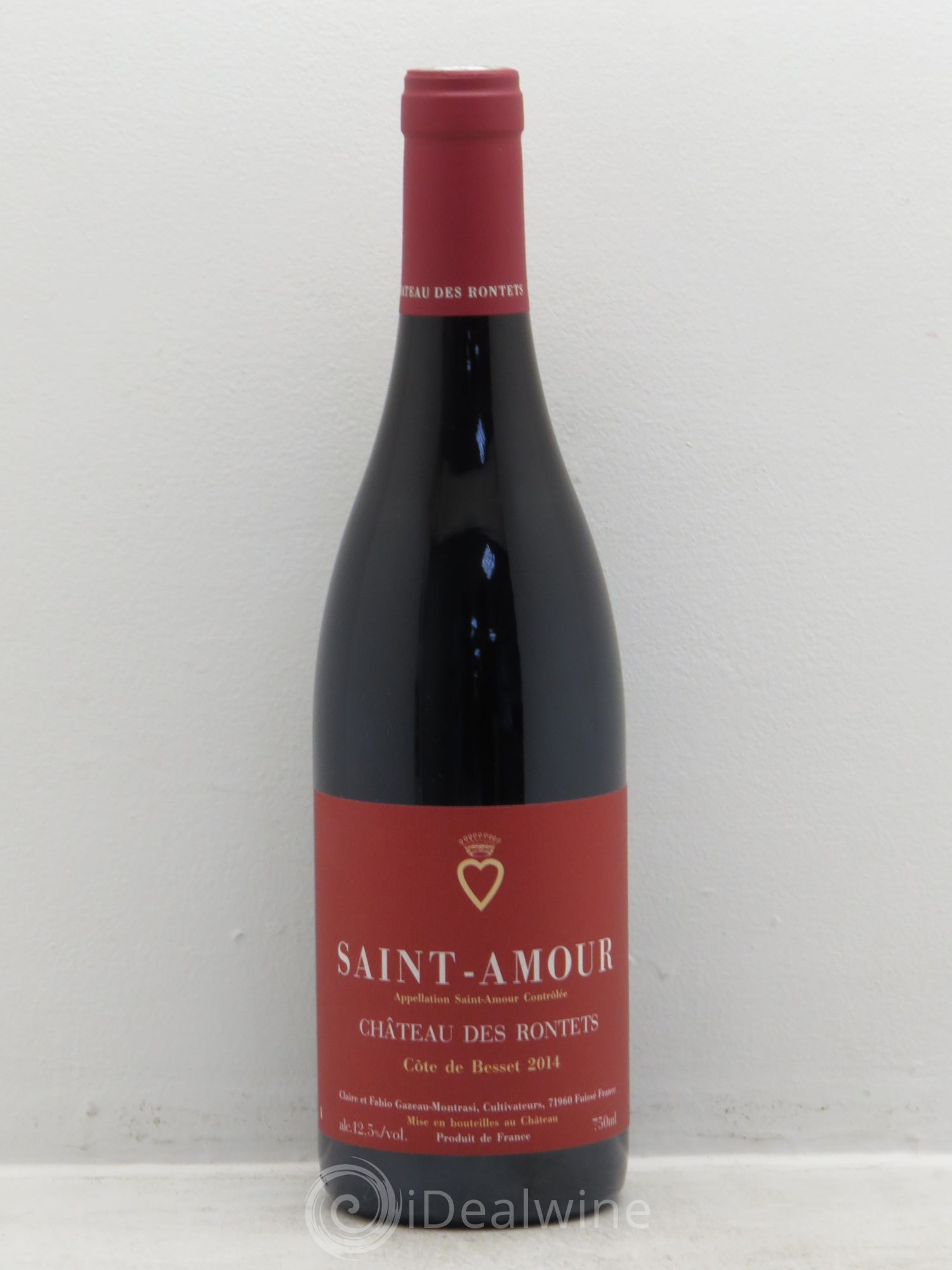 Saint-Amour Côte de Besset Château des Rontets 2014 - Lot de 1 bouteille - 0
