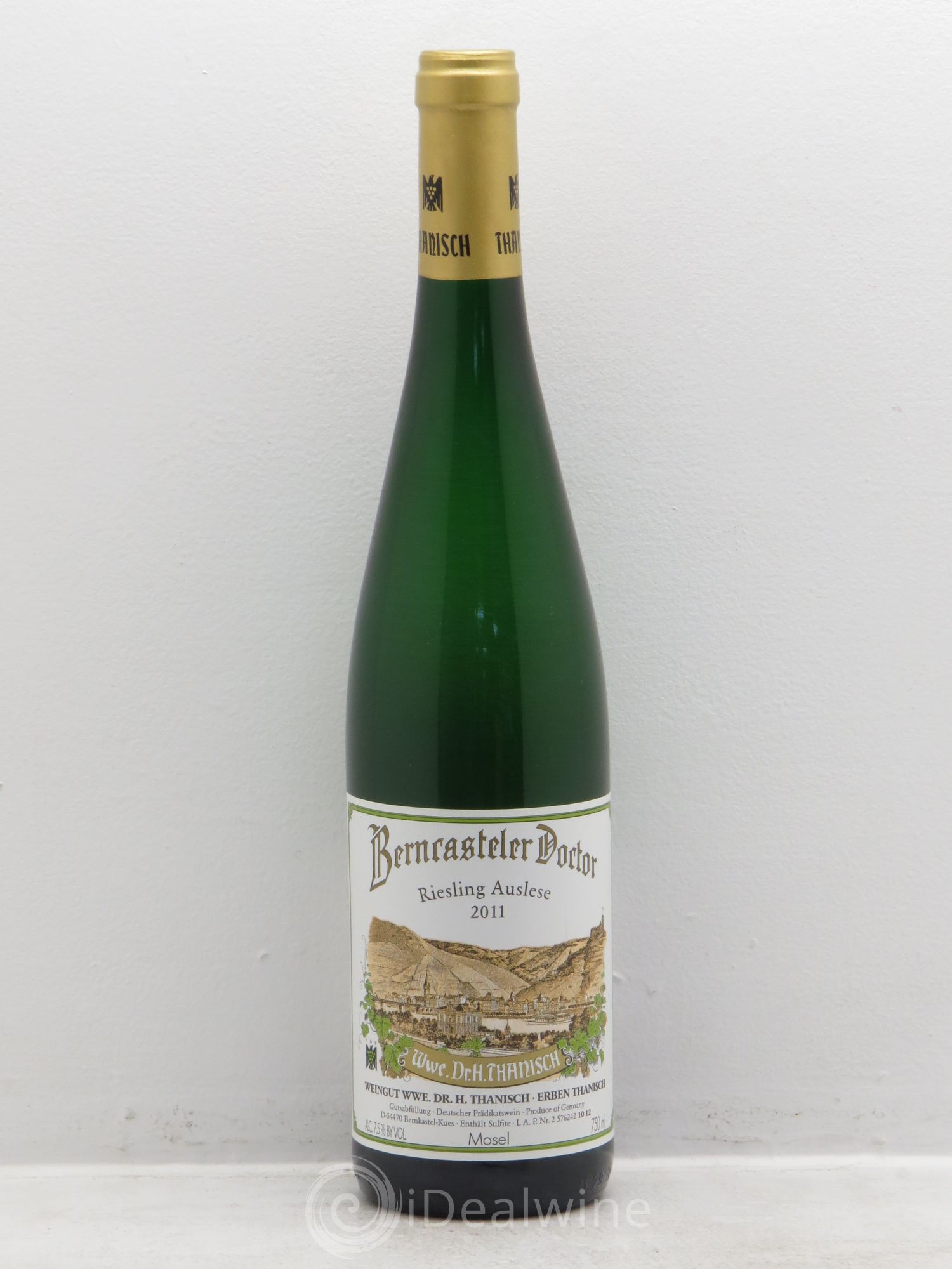 Riesling Dr. H. Thanisch Bernkasteler Doctor Auslese 2011 - Lot de 1 bouteille - 0