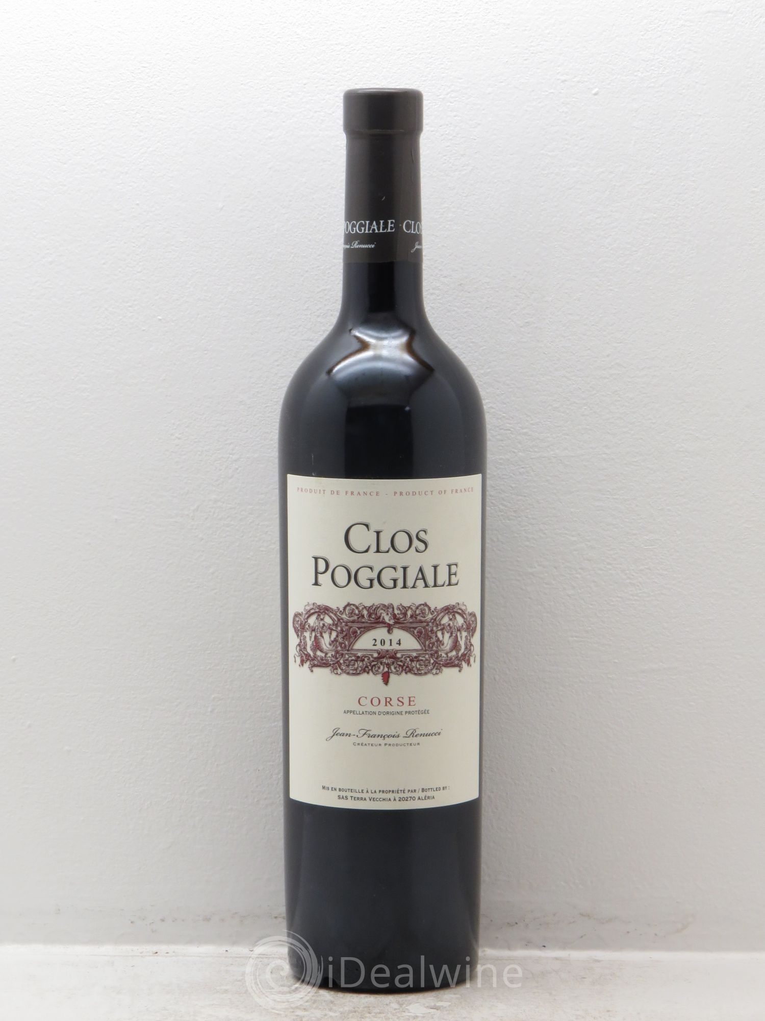 Vin de Corse Clos Poggiale Jean-François Renucci 2014 - Lot de 1 bouteille - 0