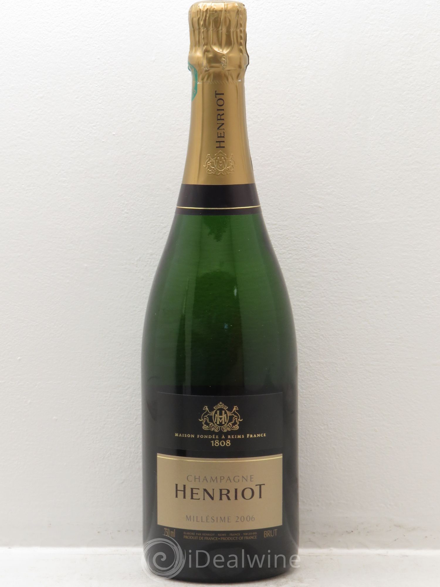 Brut Millésimé Henriot 2006 - Lot de 1 bouteille - 0