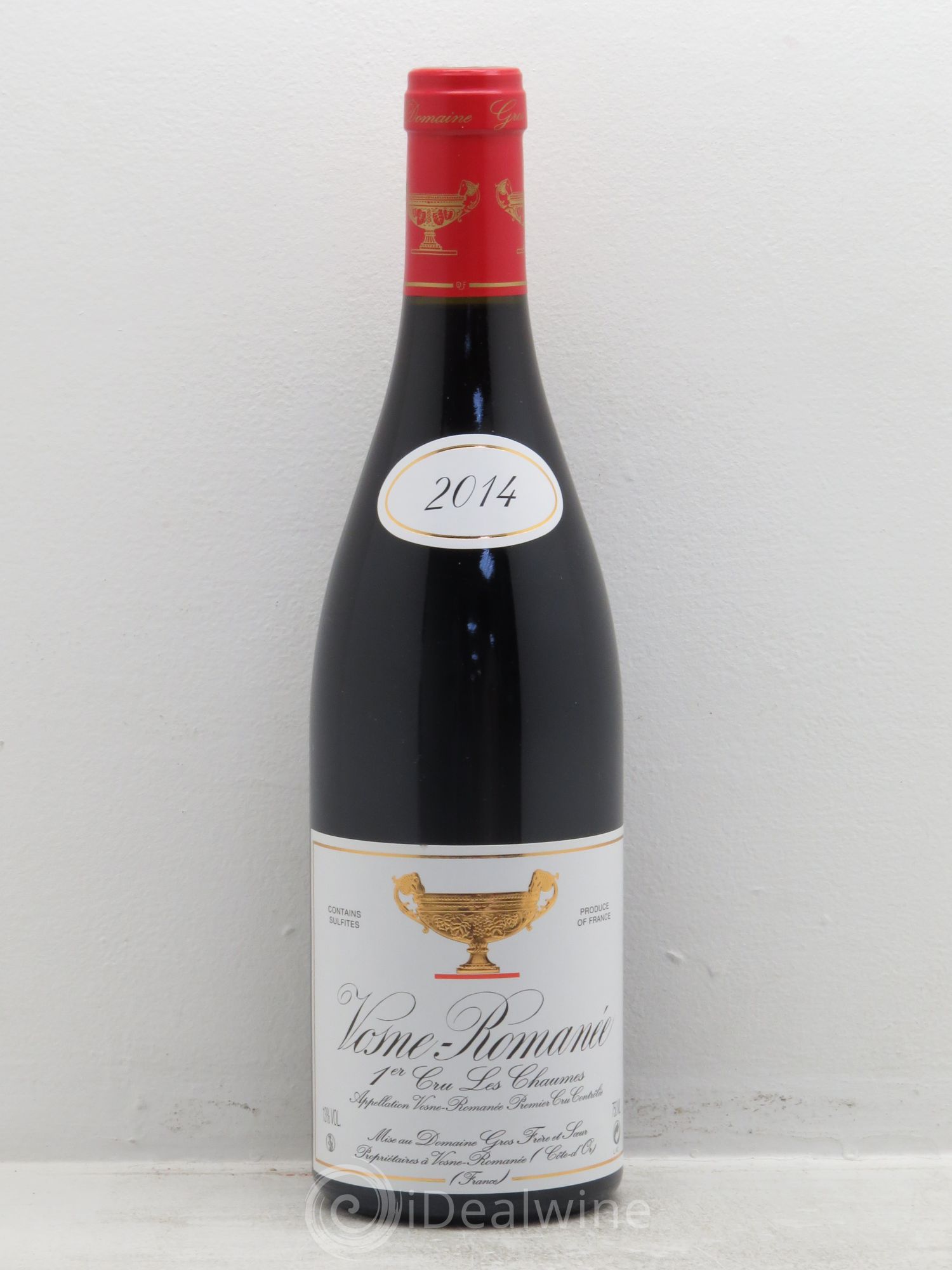 Vosne-Romanée 1er Cru Les Chaumes Gros Frère & Soeur 2014 - Lot de 1 bouteille - 0