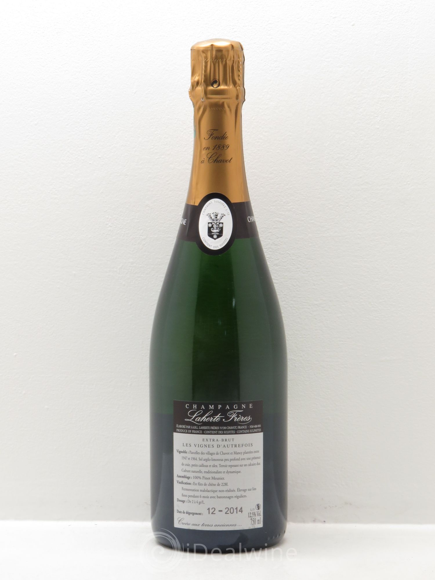 Les Vignes d'Autrefois Extra-Brut Laherte Frères 2011 - Lotto di 1 bottiglia - 1