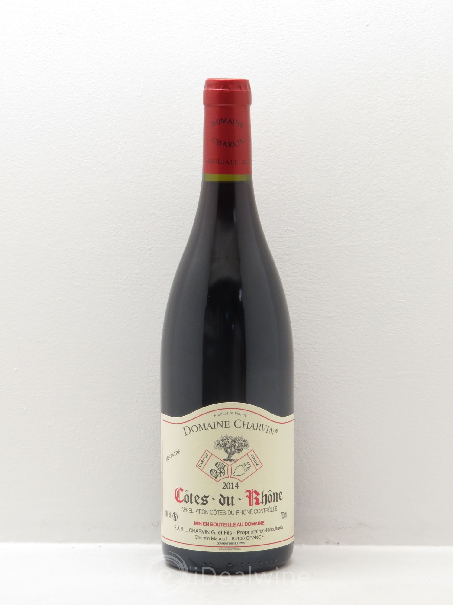 Côtes-du-Rhône Charvin (Domaine) 2014 - Lot de 1 bouteille - 0