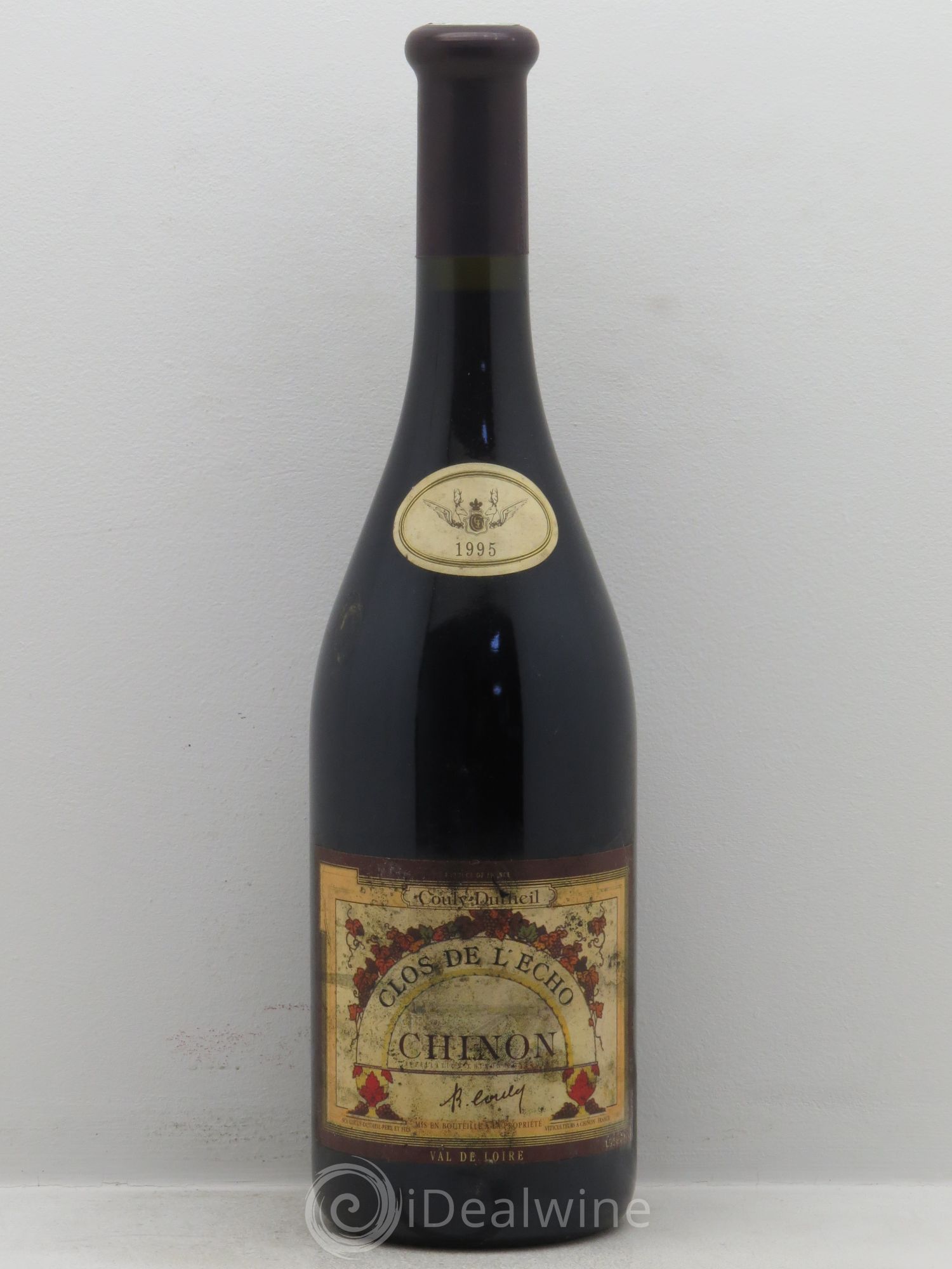 Chinon Clos de l'Echo Couly-Dutheil (sans prix de réserve) 1995 - Lot de 1 bouteille - 0