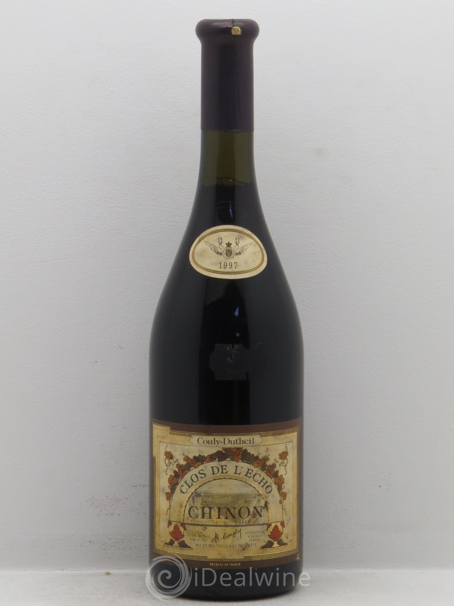Chinon Clos de l'Echo Couly-Dutheil (sans prix de réserve) 1997 - Lot de 1 bouteille - 0