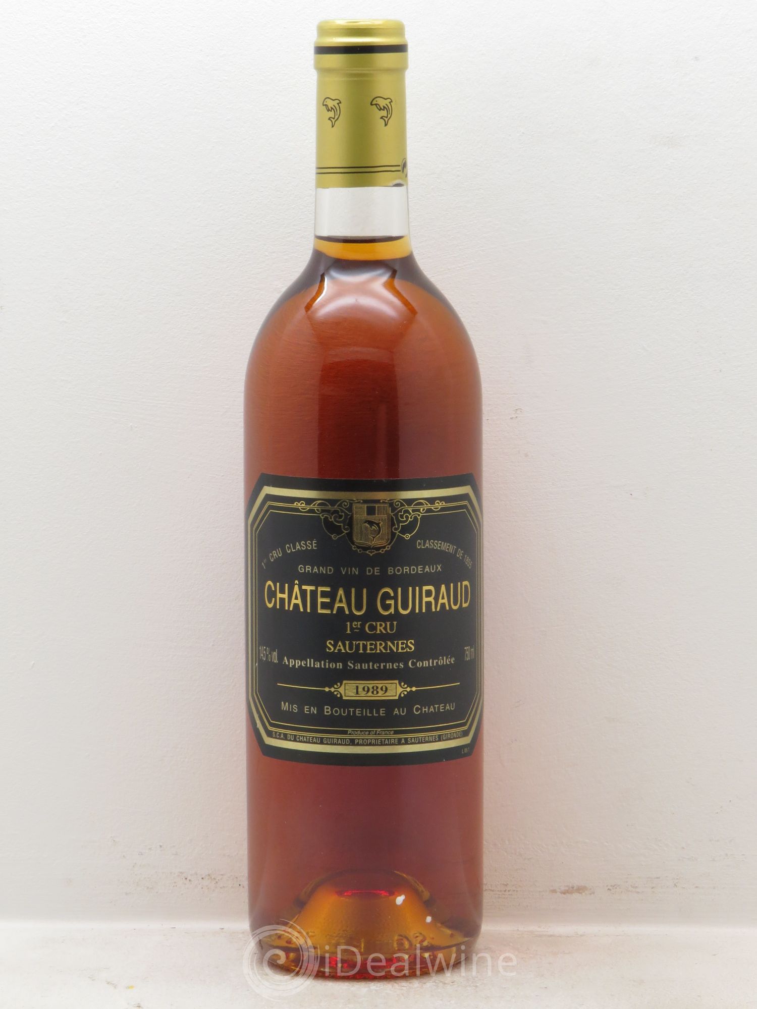 Château Guiraud 1er Grand Cru Classé (senza prezzo di riserva) 1989 - Lotto di 1 bottiglia - 0