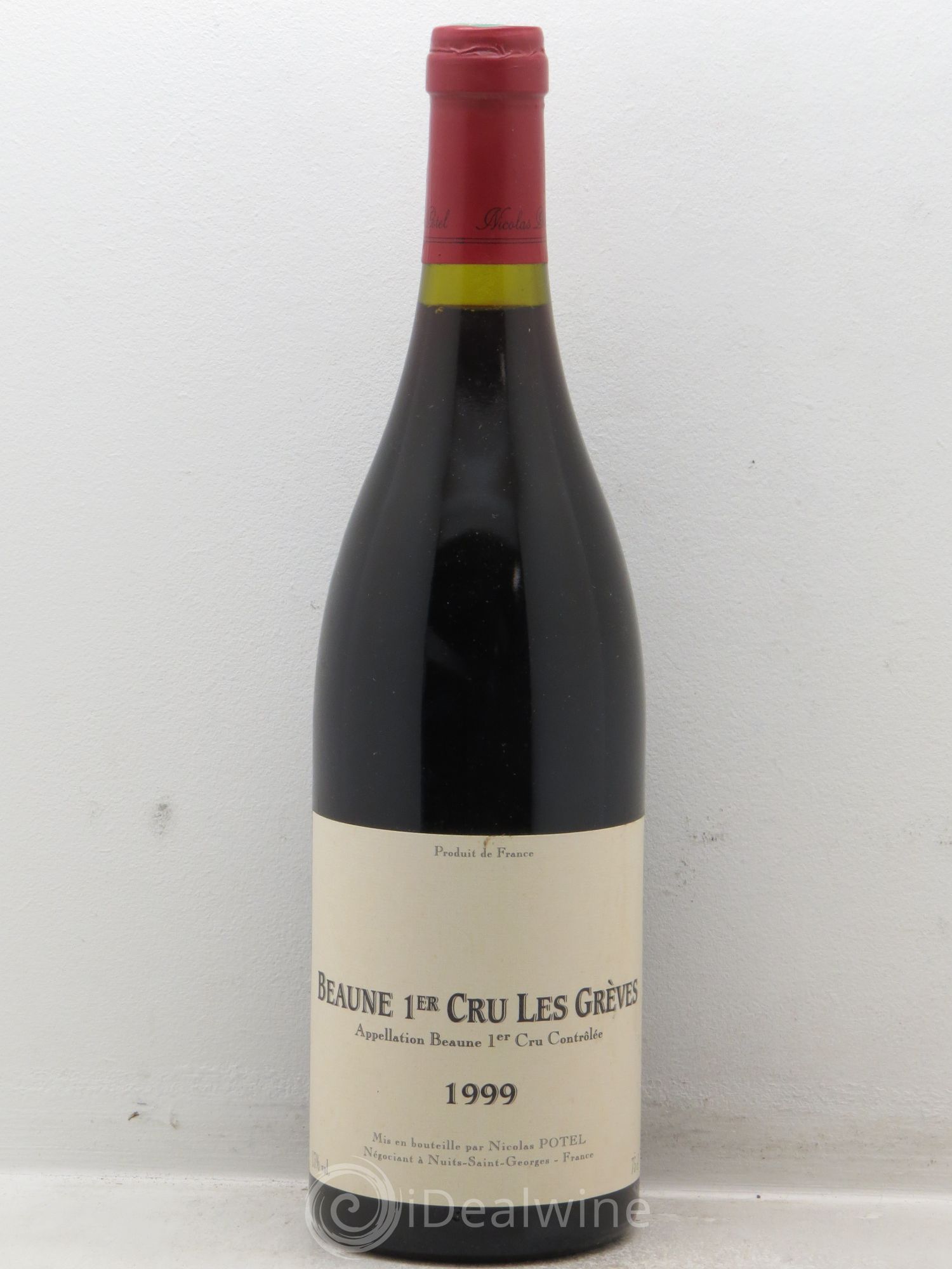 Beaune 1er Cru Les Grèves - Nicolas Potel (sans prix de réserve) 1999 - Posten von 1 Flasche - 0
