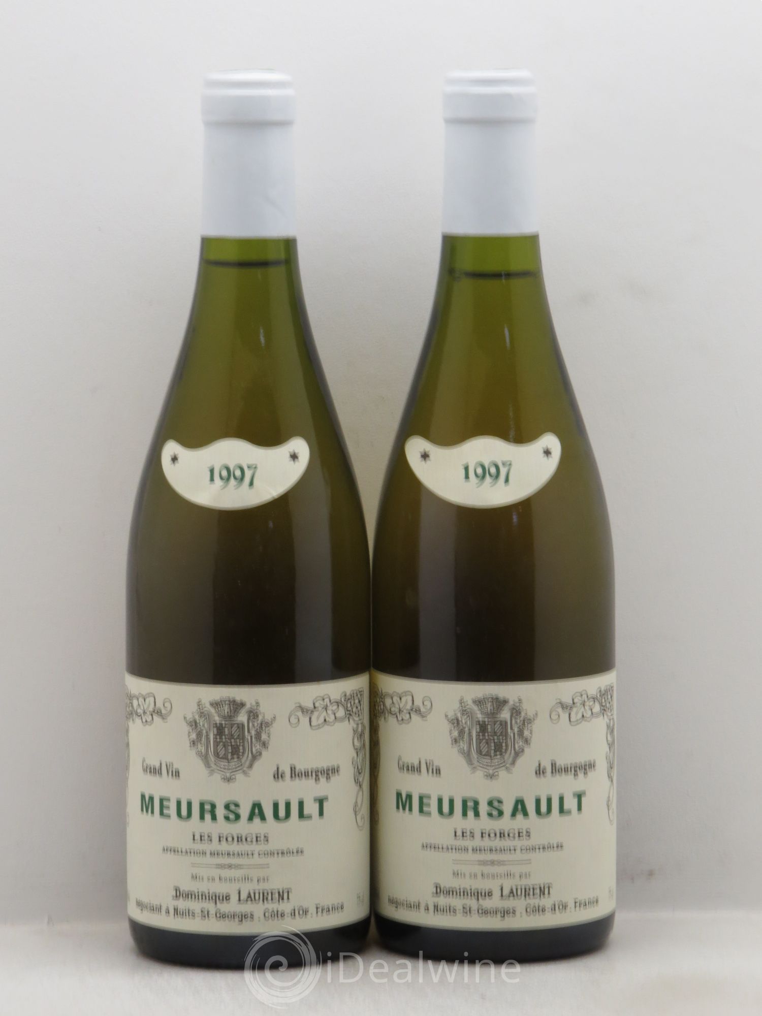 Meursault Les Forges - Dominique Laurent (sans prix de réserve) 1997 - Posten von 2 Flaschen - 0
