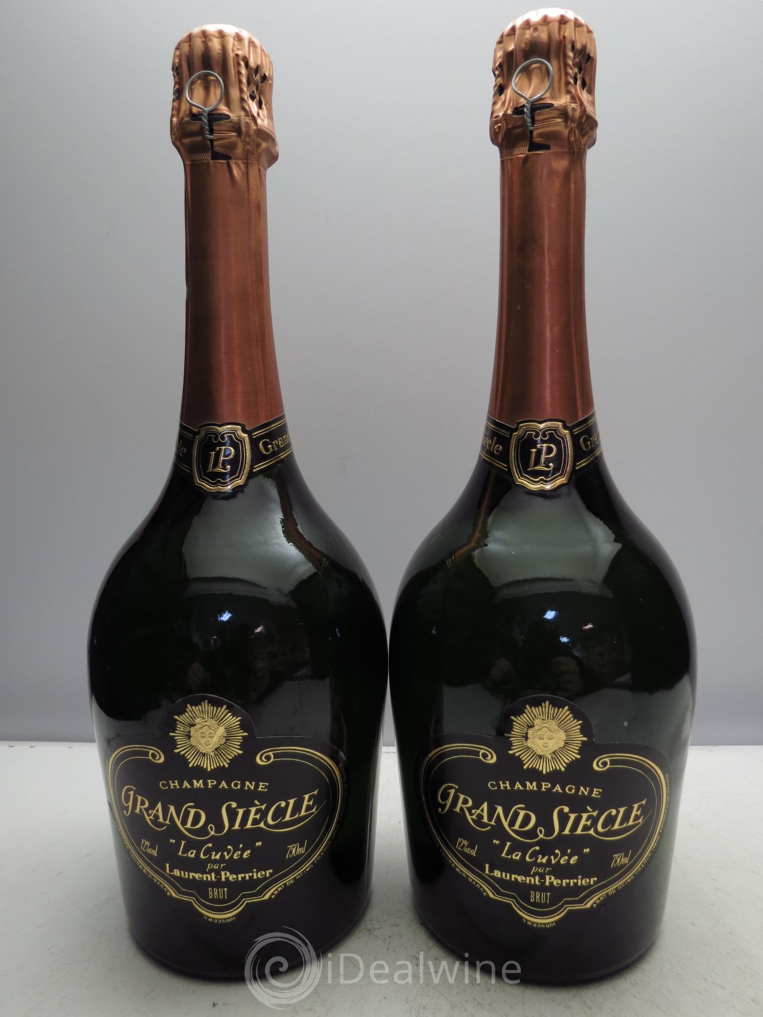 Grand Siècle Laurent Perrier La Cuvée (sans prix de réserve) 1997 - Lot de 2 bouteilles - 0