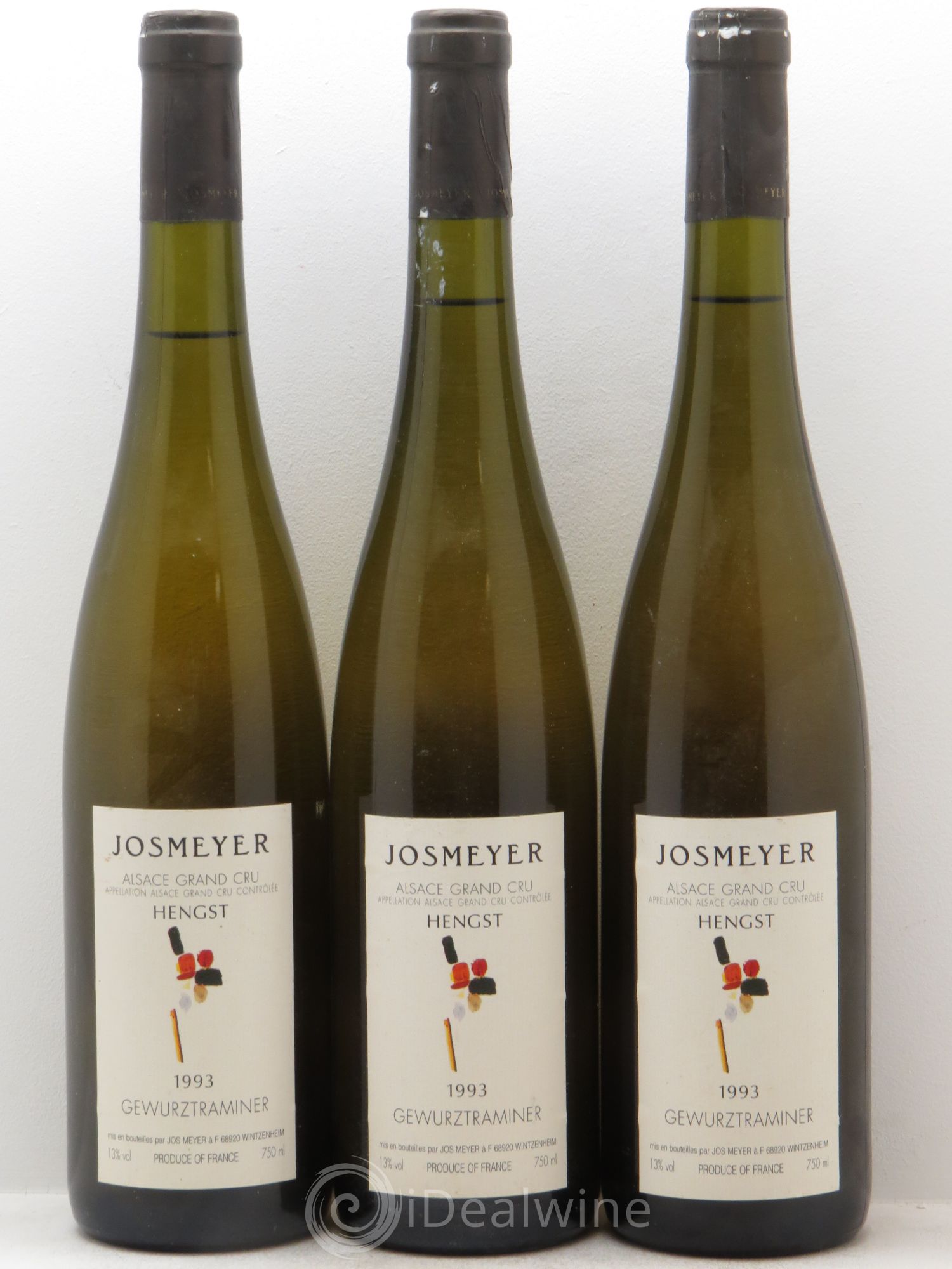 Alsace GC Hengst Josmeyer (sans prix de réserve) 1993 - Posten von 3 Flaschen - 0