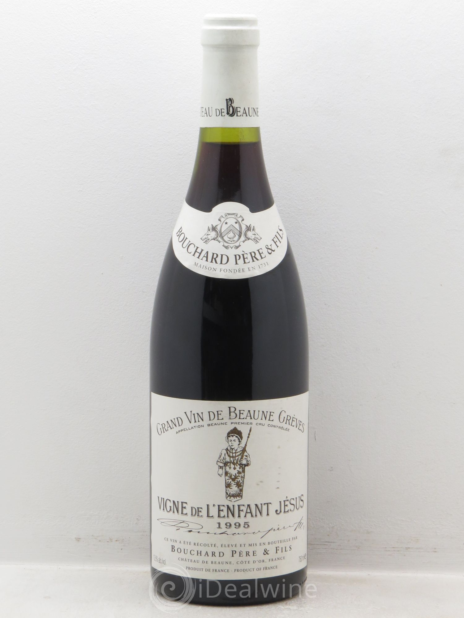 Beaune 1er Cru Grèves - Vigne de l'Enfant Jésus Bouchard Père & Fils (sans prix de réserve) 1995 - Lot de 1 bouteille - 0