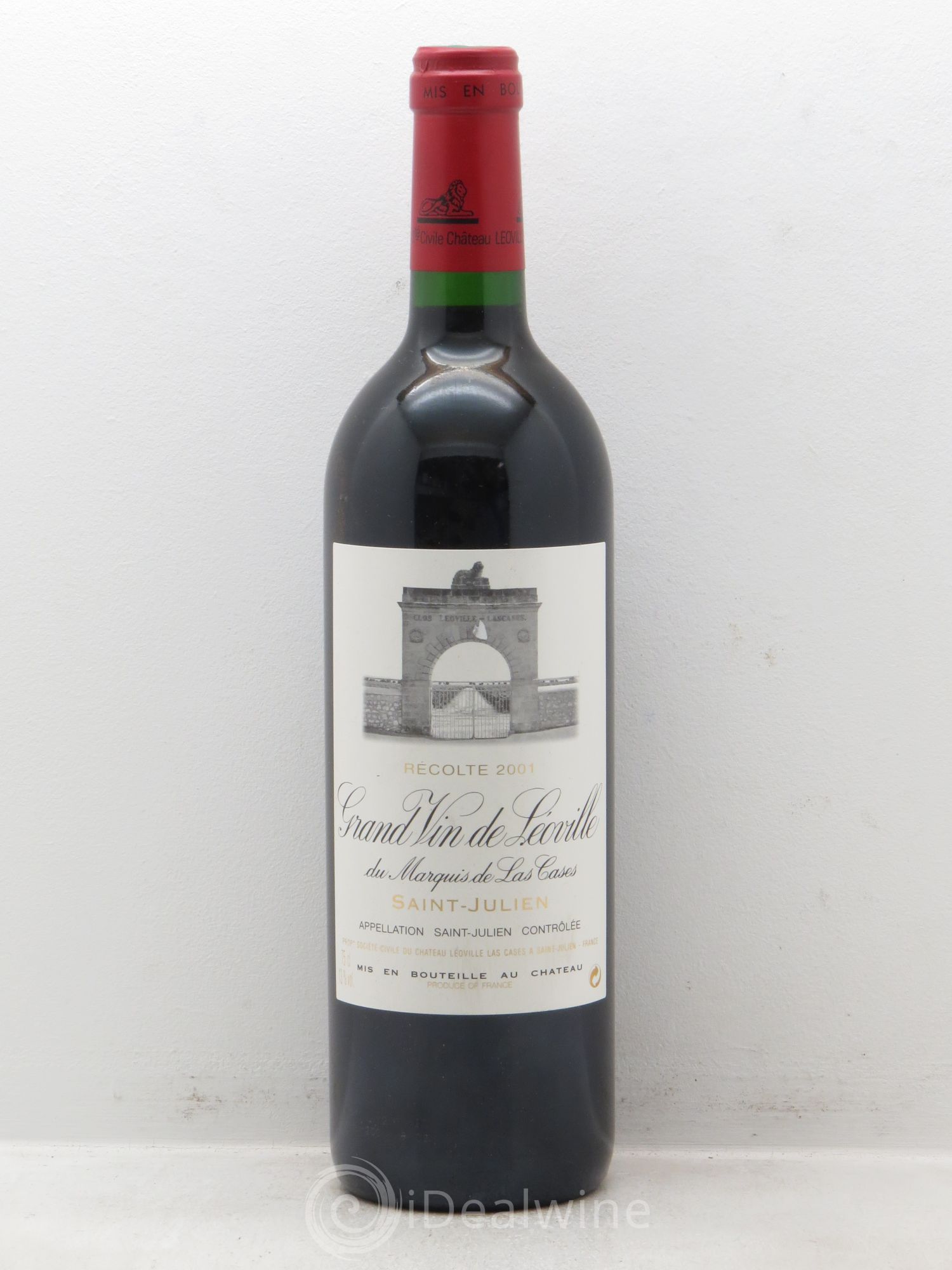 Château Léoville Las Cases 2ème Grand Cru Classé 2001 - Lot de 6 bouteilles - 0