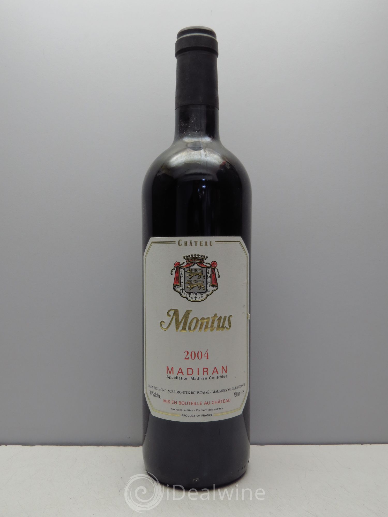 Madiran Château Montus Alain Brumont (sans prix de réserve) 2004 - Lot de 6 bouteilles - 0